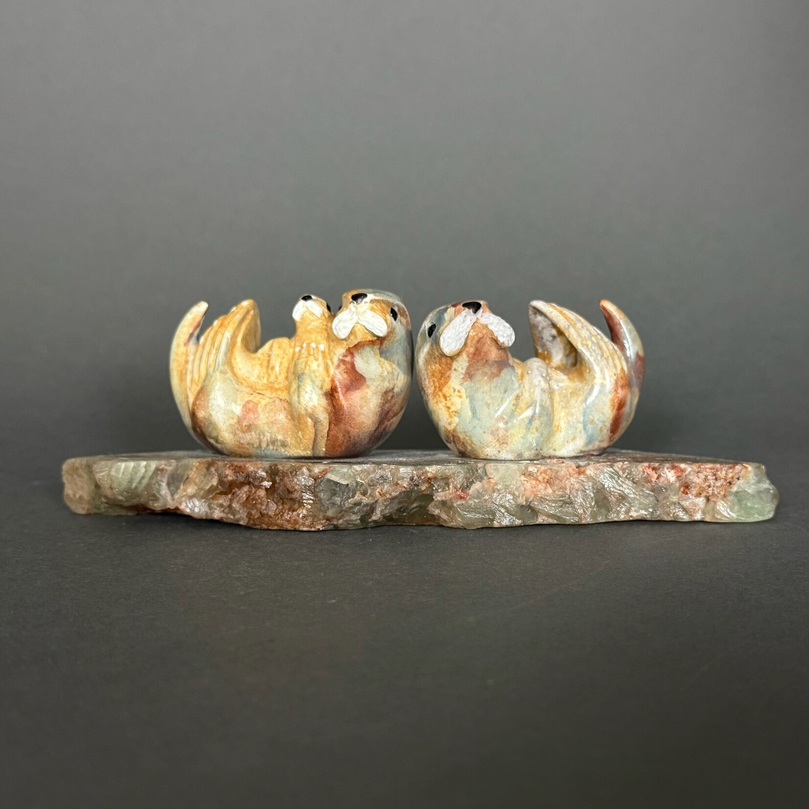 Eddie Lee Sea Otter Family #366