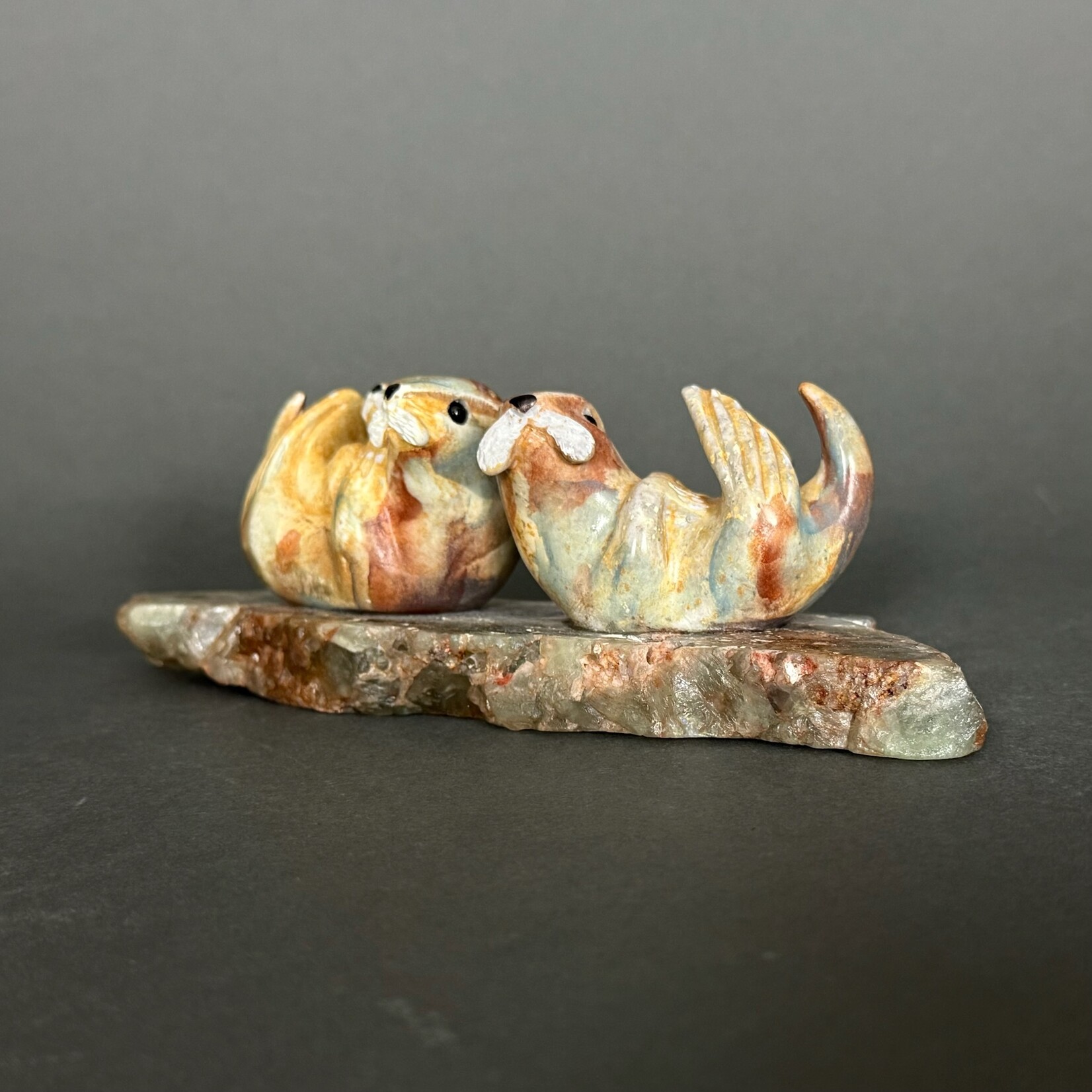 Eddie Lee Sea Otter Family #366