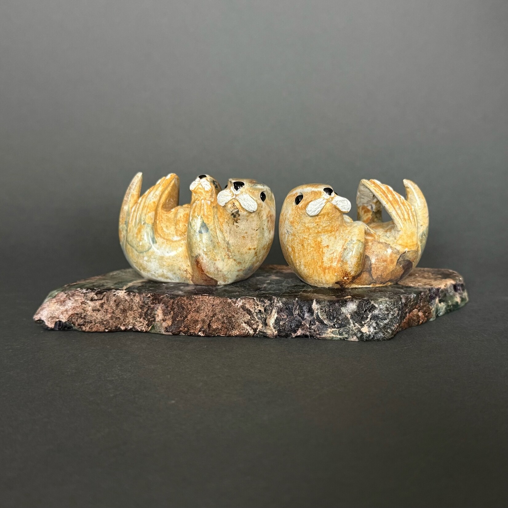 Eddie Lee Sea Otter Family #365