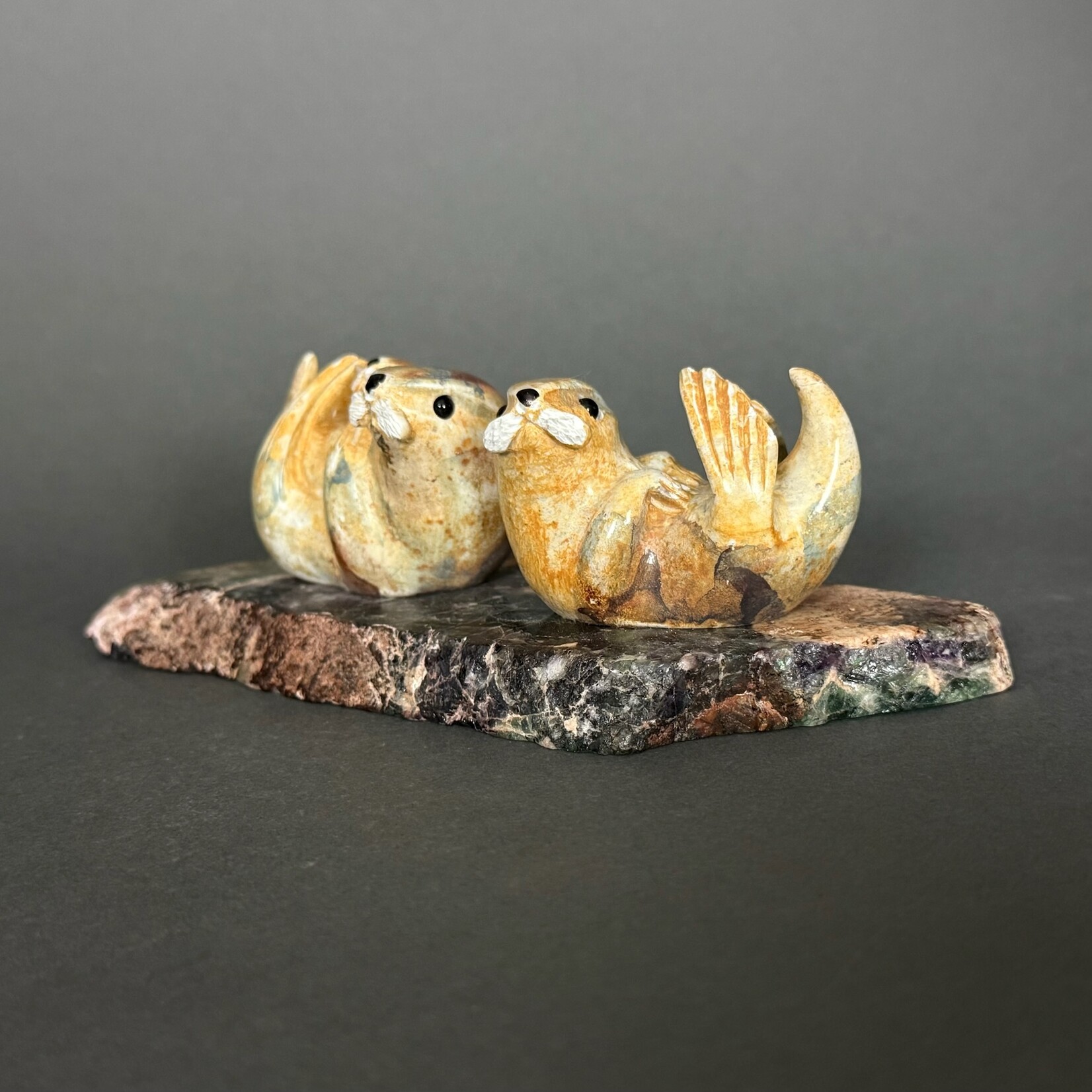 Eddie Lee Sea Otter Family #365