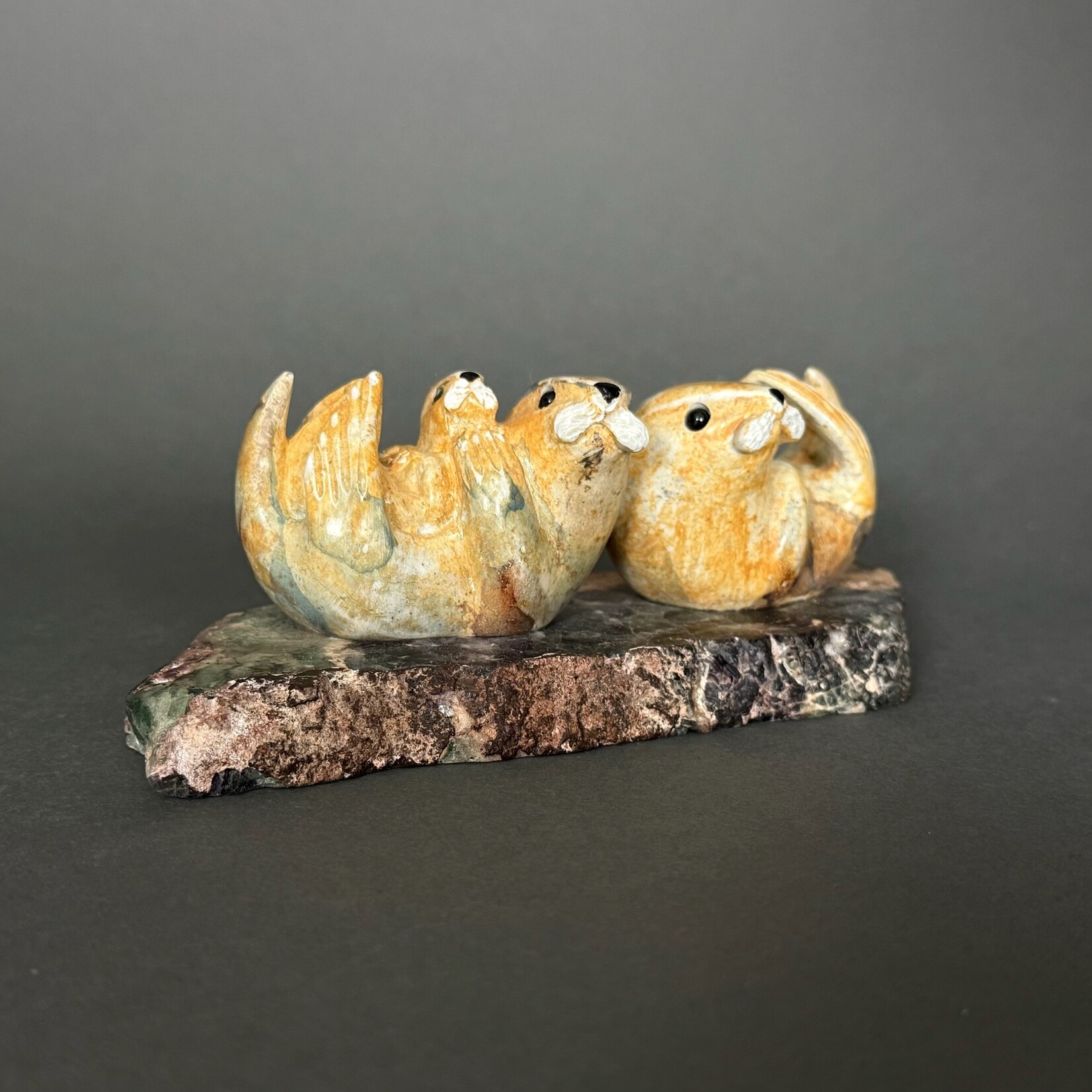 Eddie Lee Sea Otter Family #365