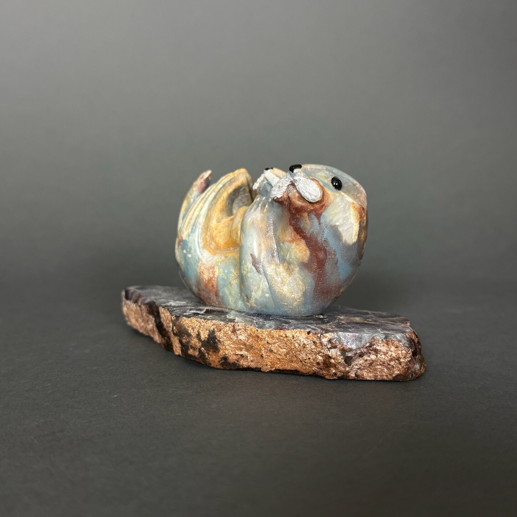 Eddie Lee Sea Otter & Pup #358