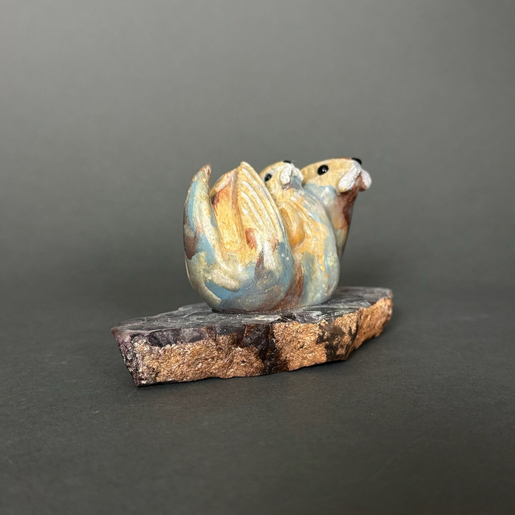 Eddie Lee Sea Otter & Pup #358