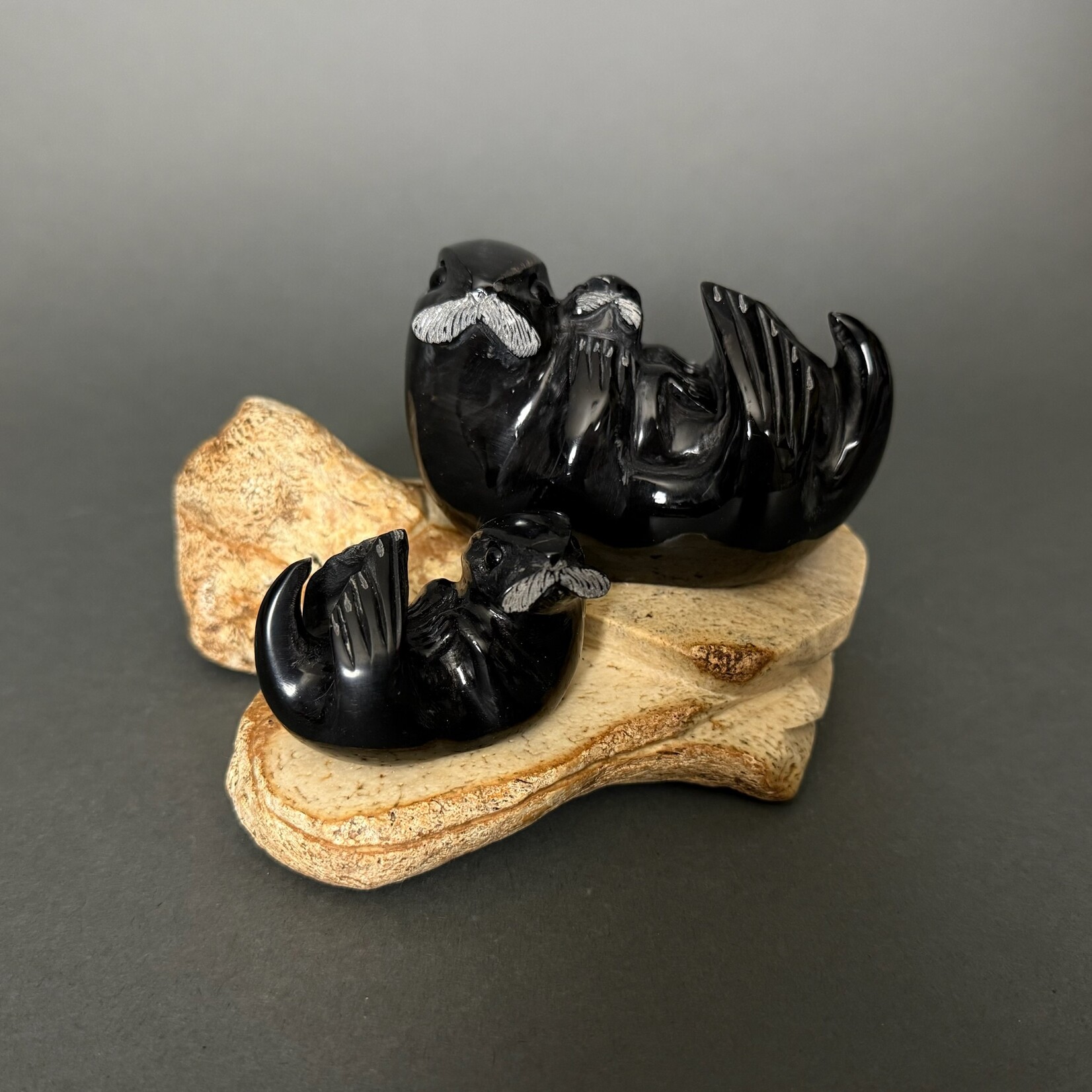 Eddie Lee Sea Otter Family #346