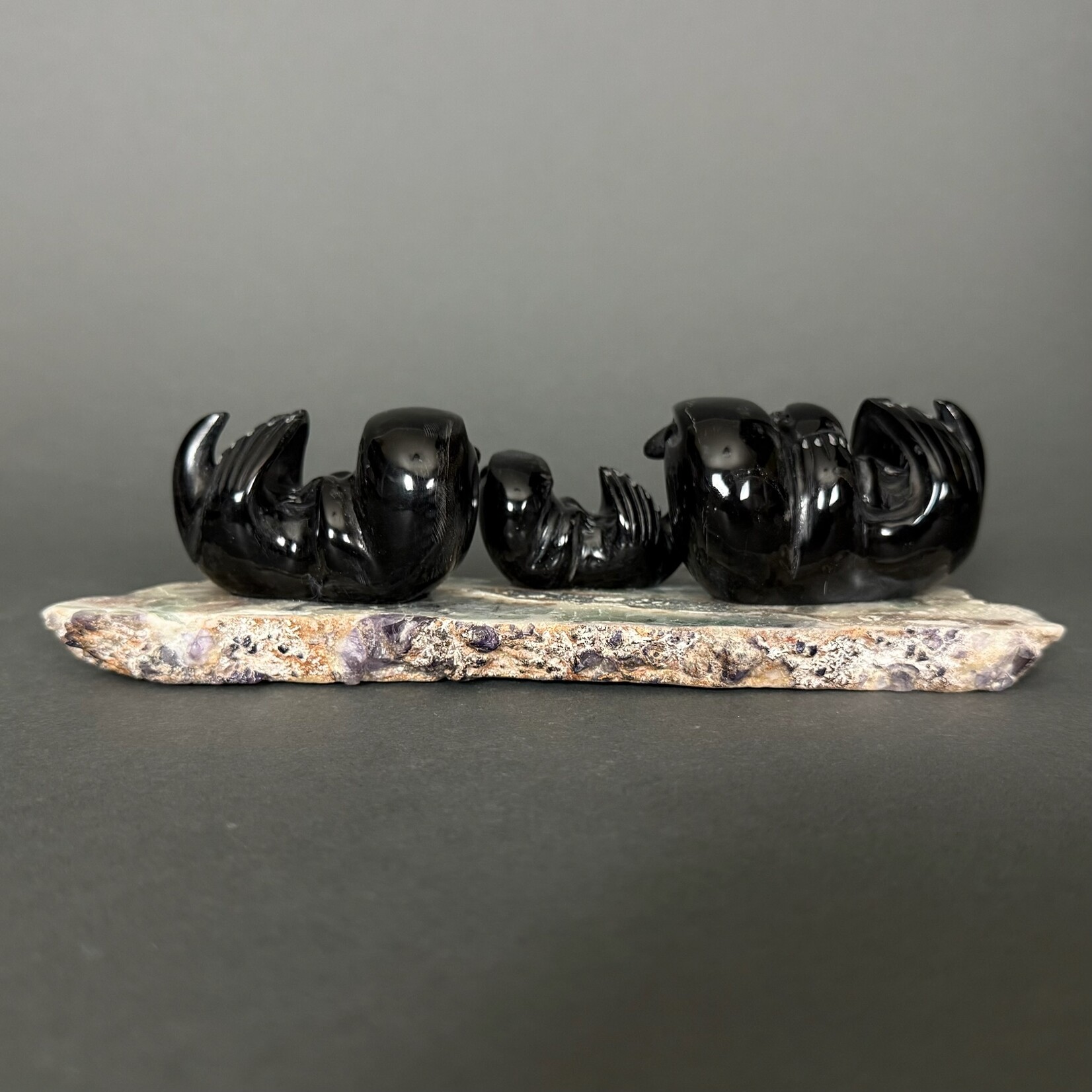 Eddie Lee Sea Otter Family #345 - SOLD