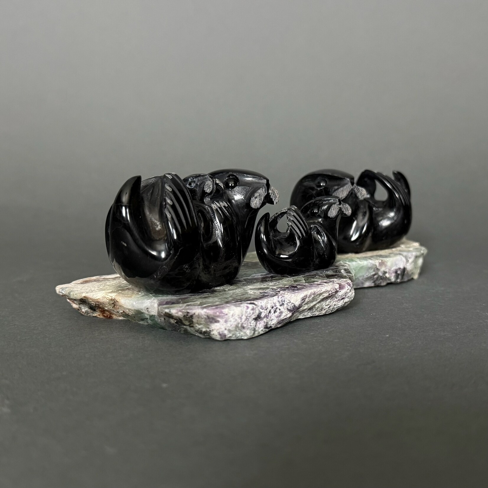 Eddie Lee Sea Otter Family #345 - SOLD