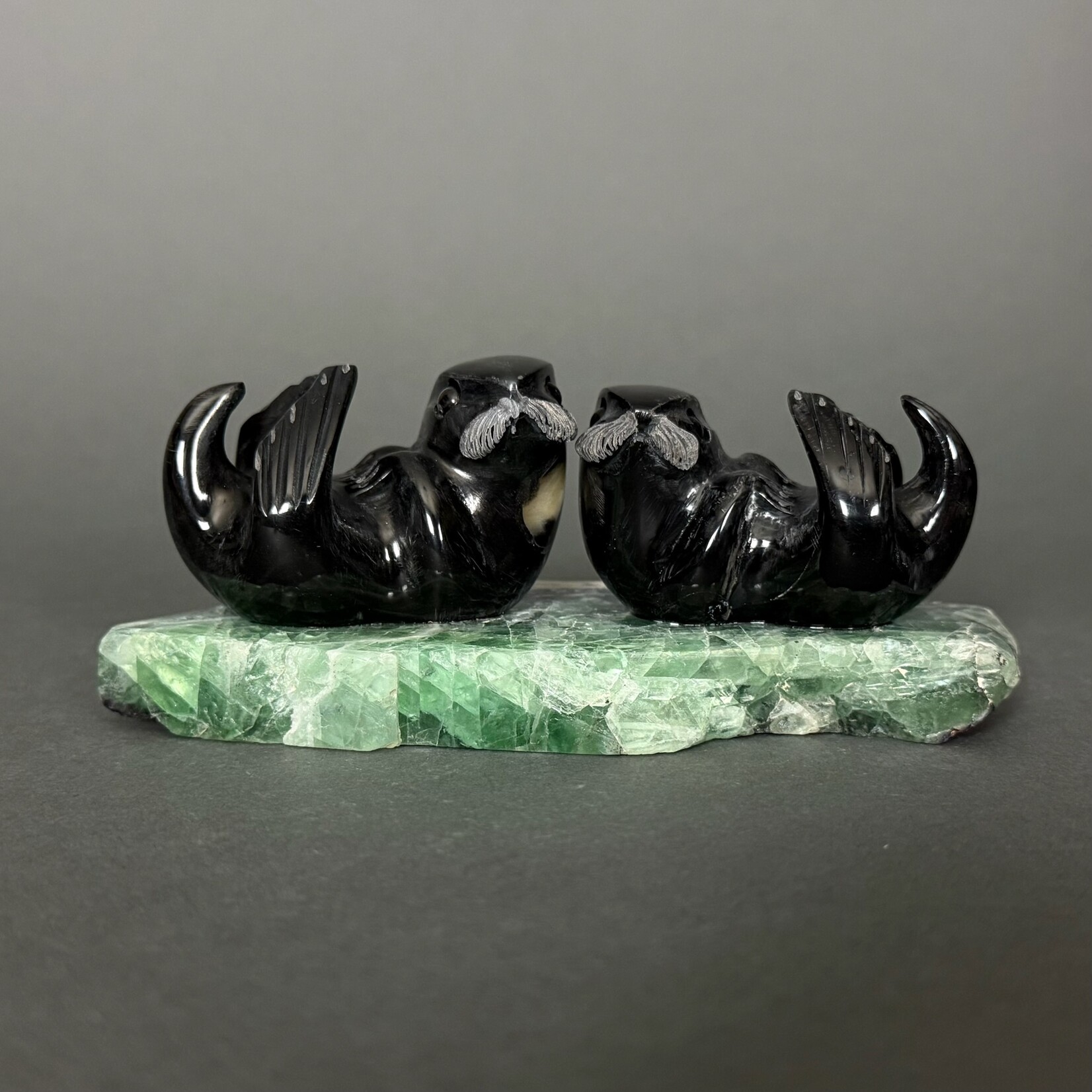 Eddie Lee Sea Otter Couple #344 - SOLD