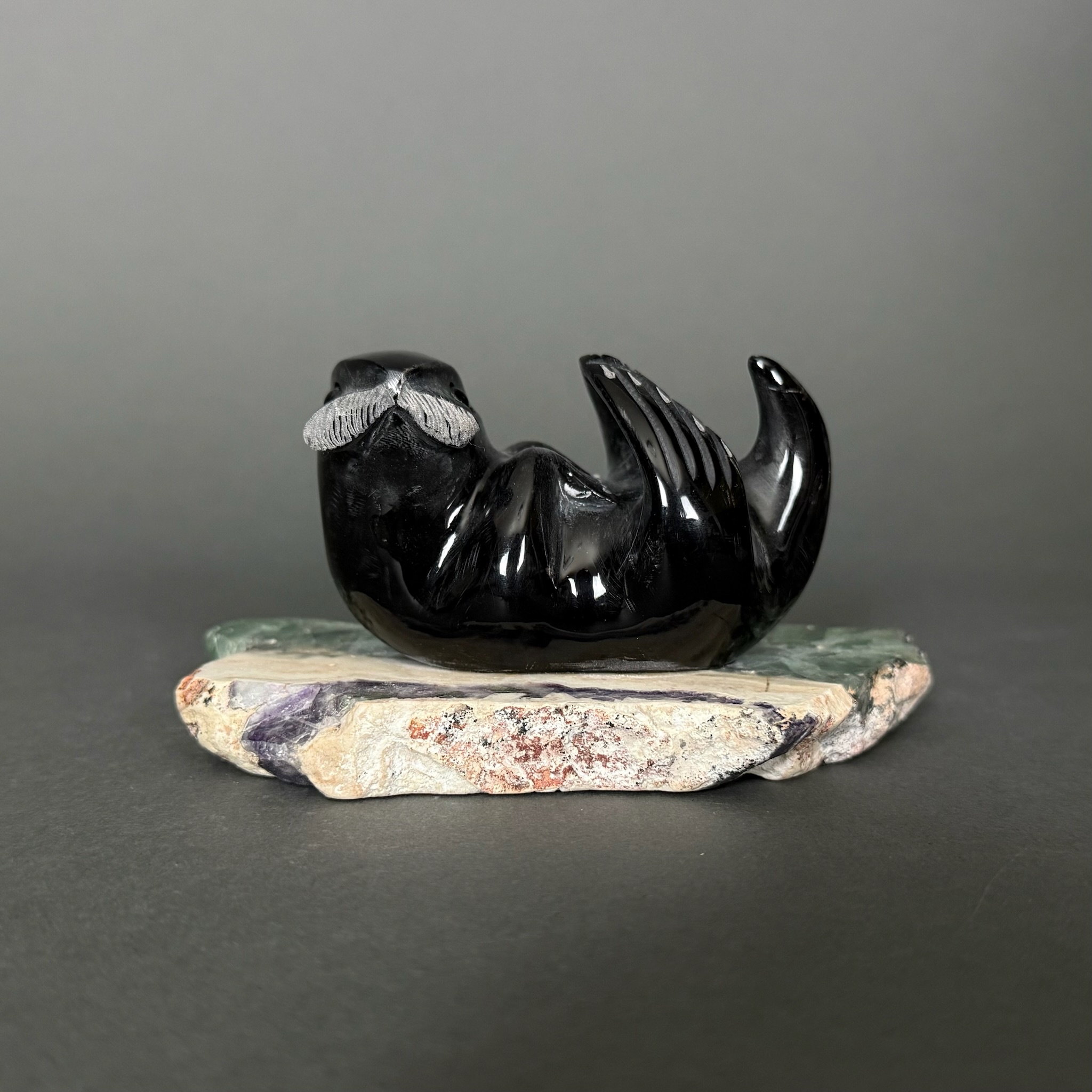 Sea Otter #343 - Fossil & Stone