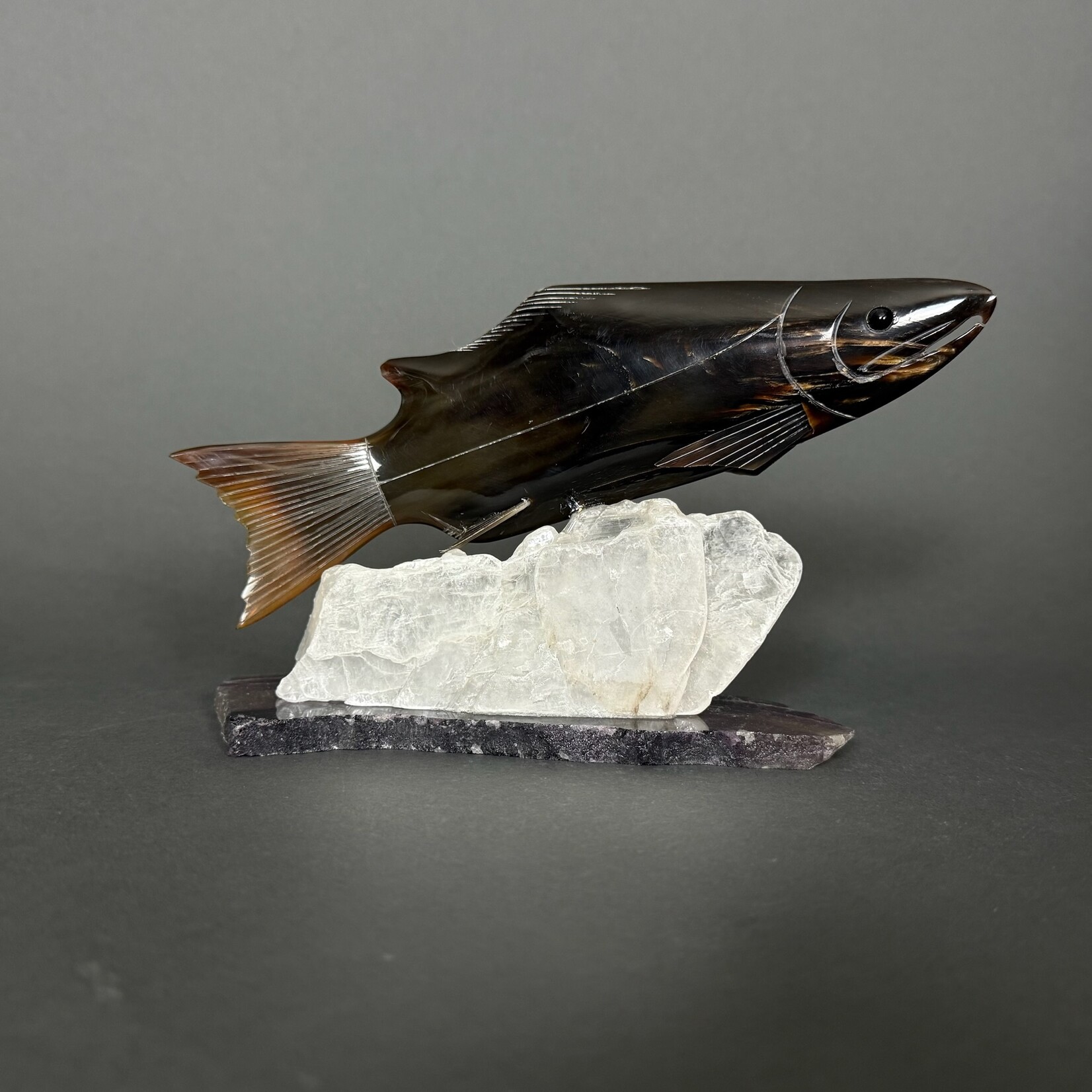 Eddie Lee Spawning Salmon #340 - SOLD