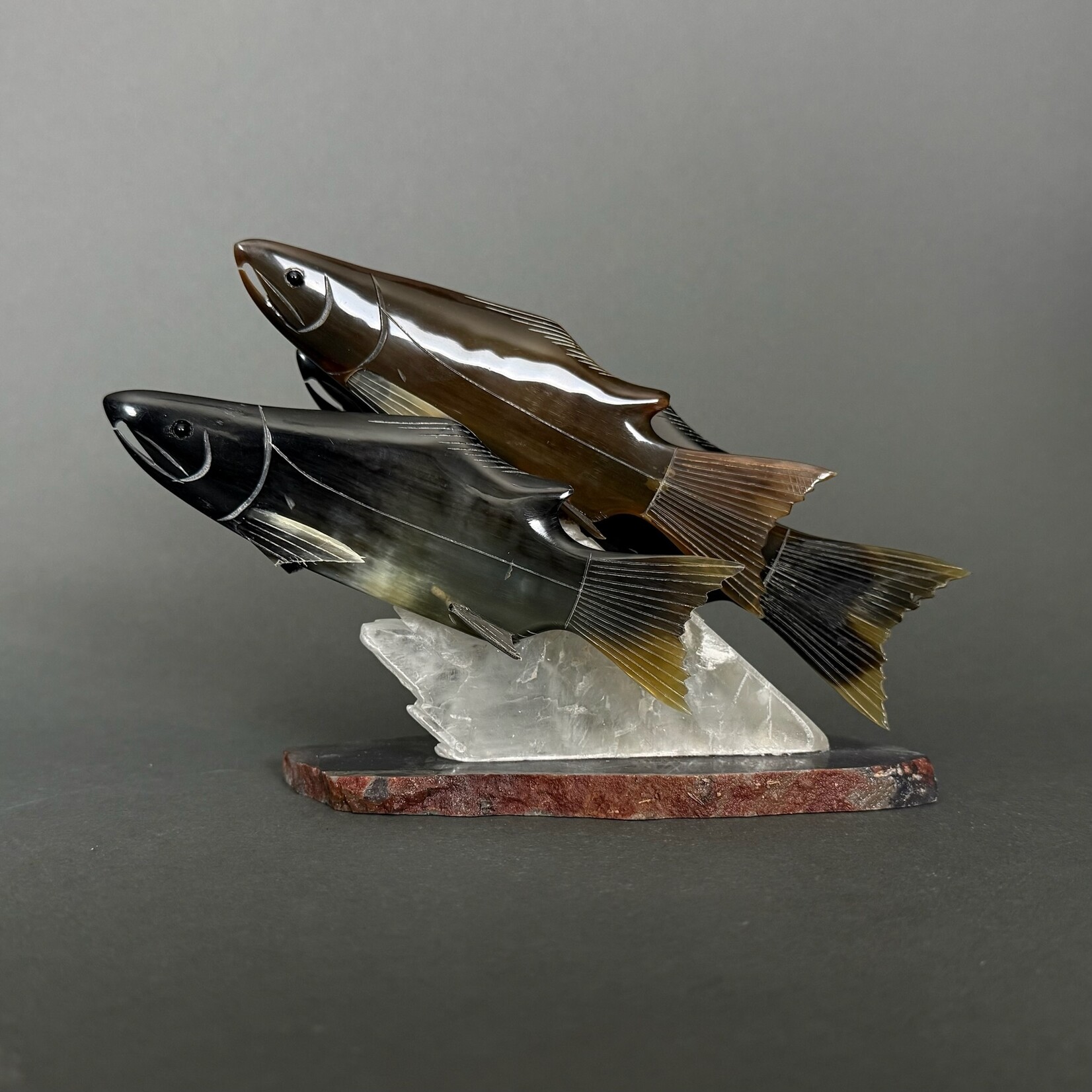 Eddie Lee Spawning Salmon #337 - SOLD