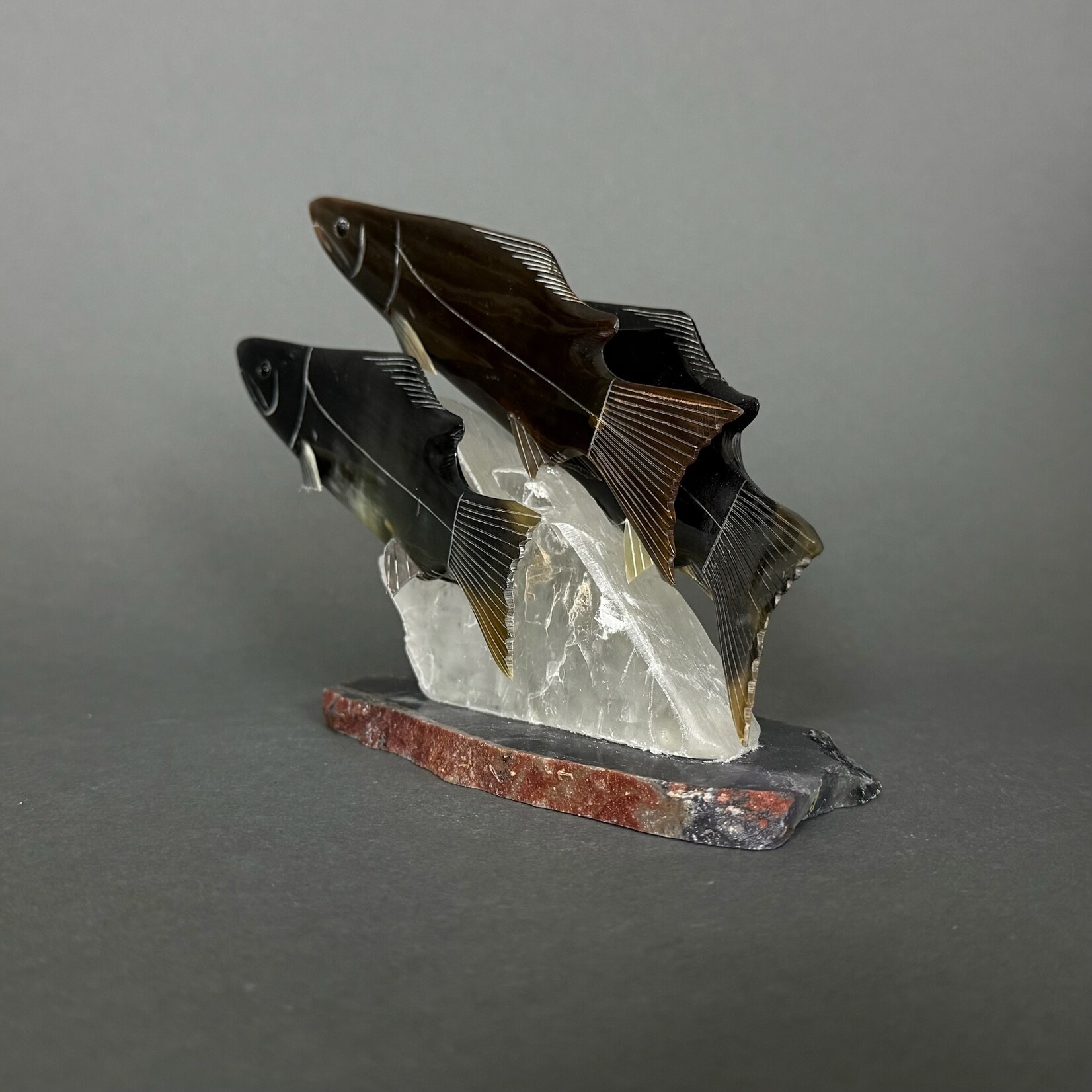 Eddie Lee Spawning Salmon #337 - SOLD