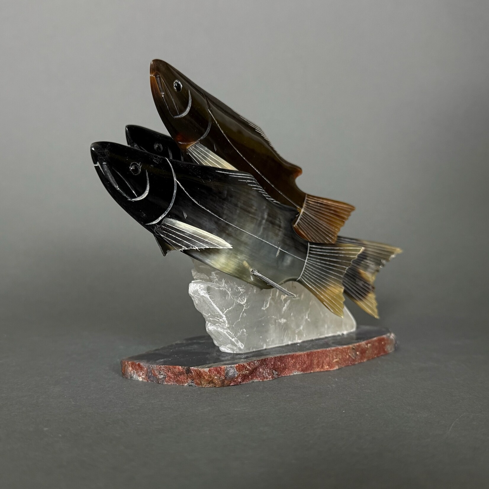 Eddie Lee Spawning Salmon #337 - SOLD