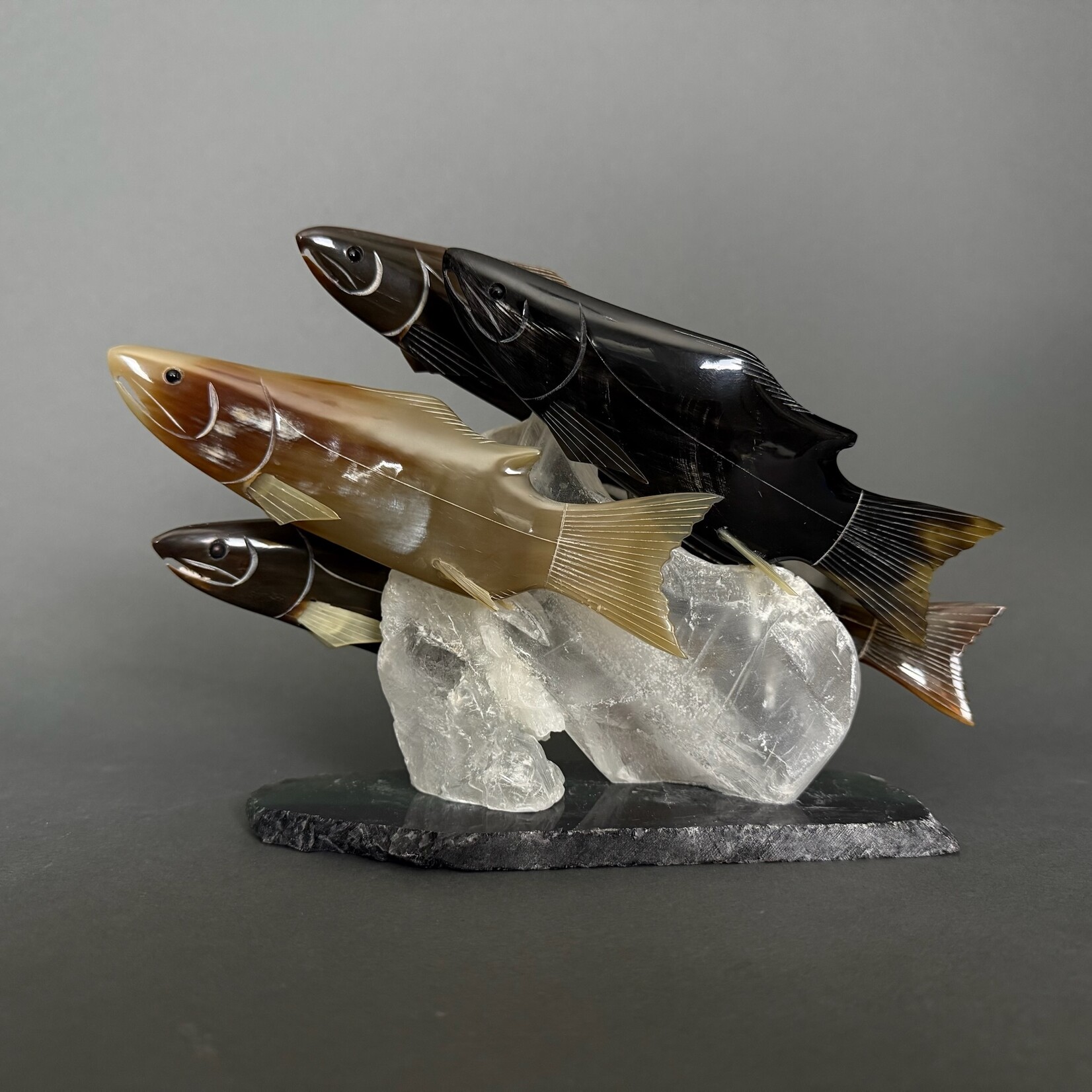 Eddie Lee Spawning Salmon #335 - SOLD