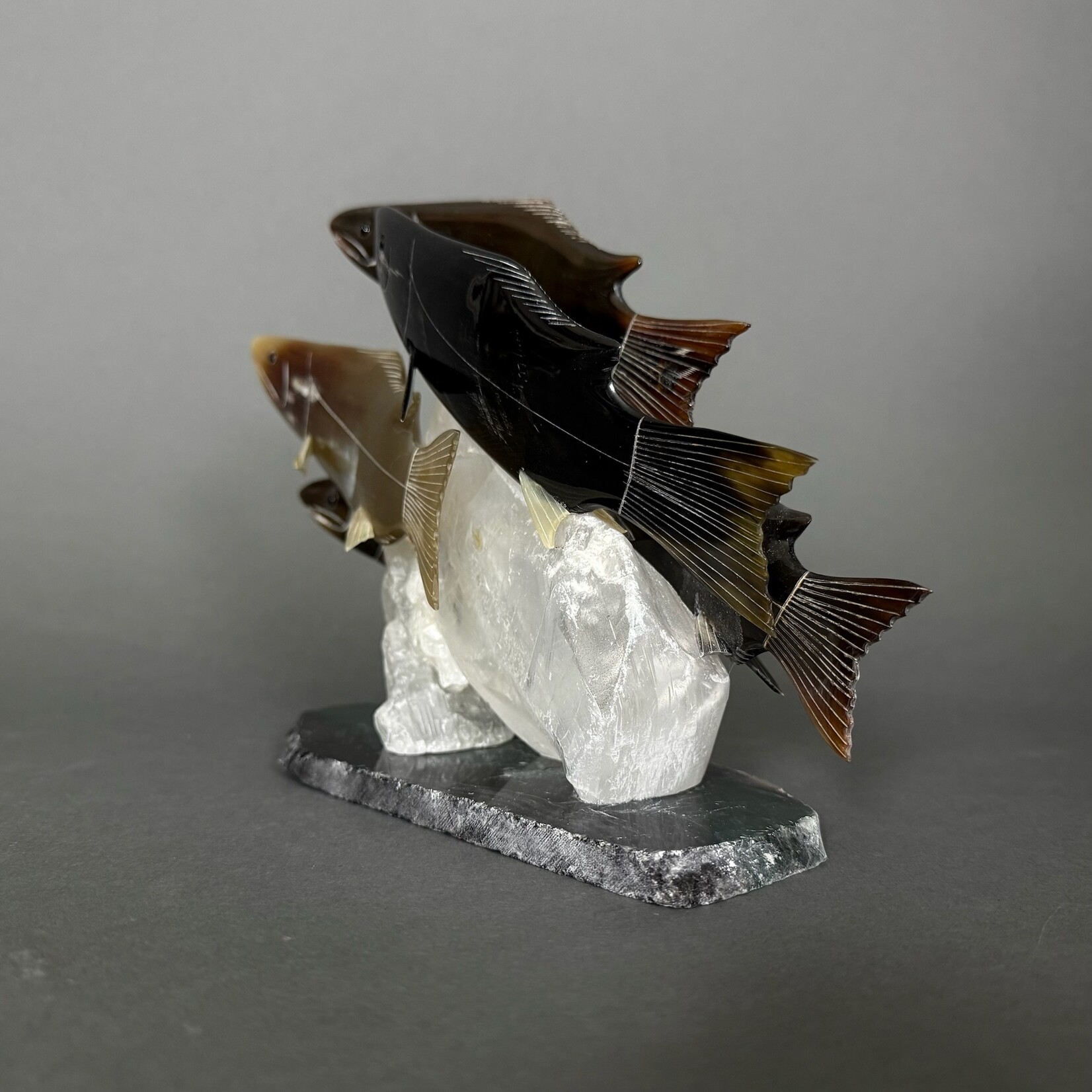 Eddie Lee Spawning Salmon #335 - SOLD