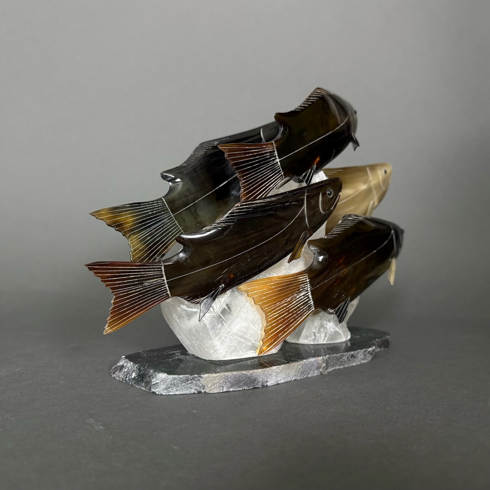 Eddie Lee Spawning Salmon #335 - SOLD