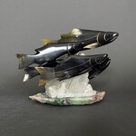 Eddie Lee Spawning Salmon #334 - SOLD
