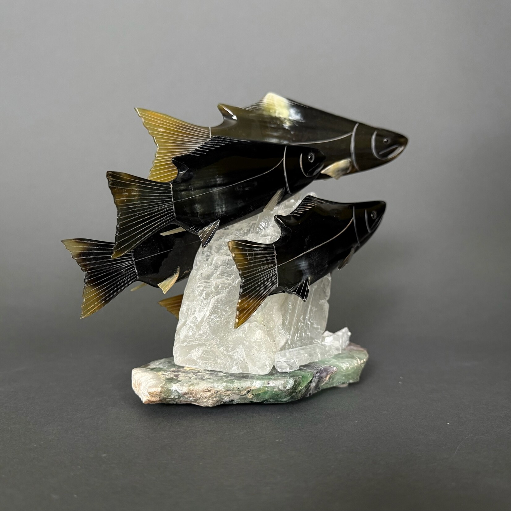 Eddie Lee Spawning Salmon #334 - SOLD