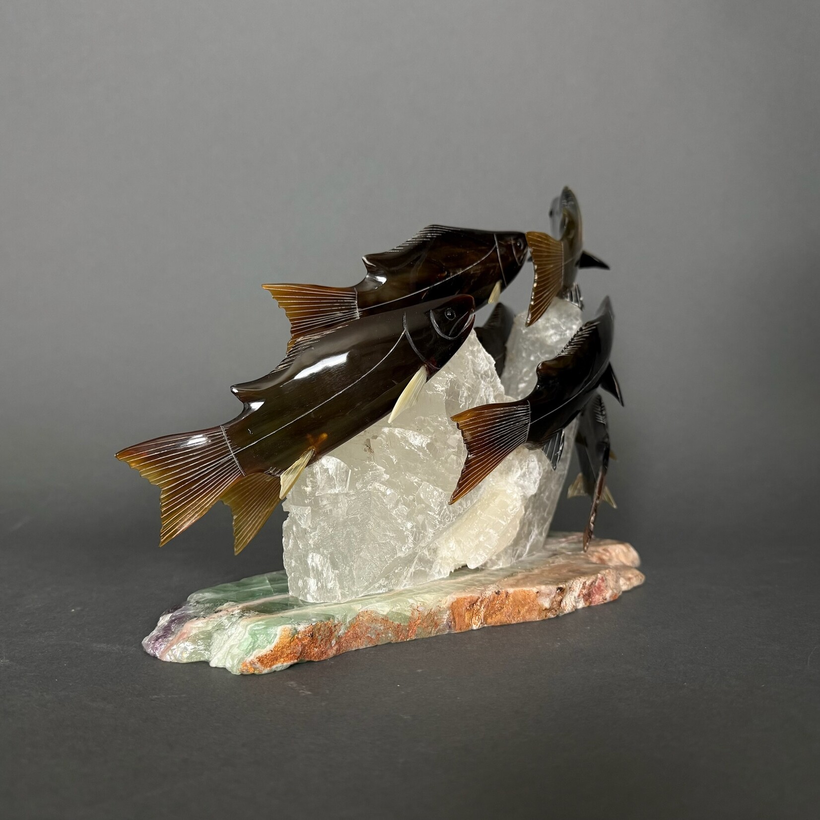 Eddie Lee Spawning Salmon #332 - SOLD