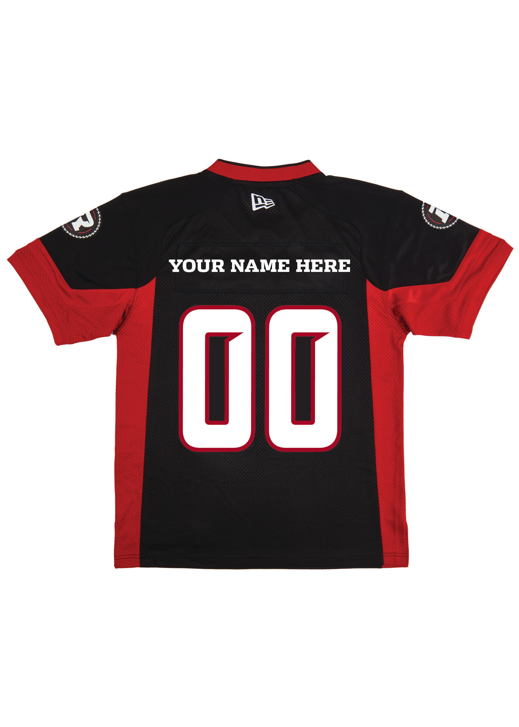 REDBLACKS New Era Customized Home Heat Press Jersey Lansdowne Sports