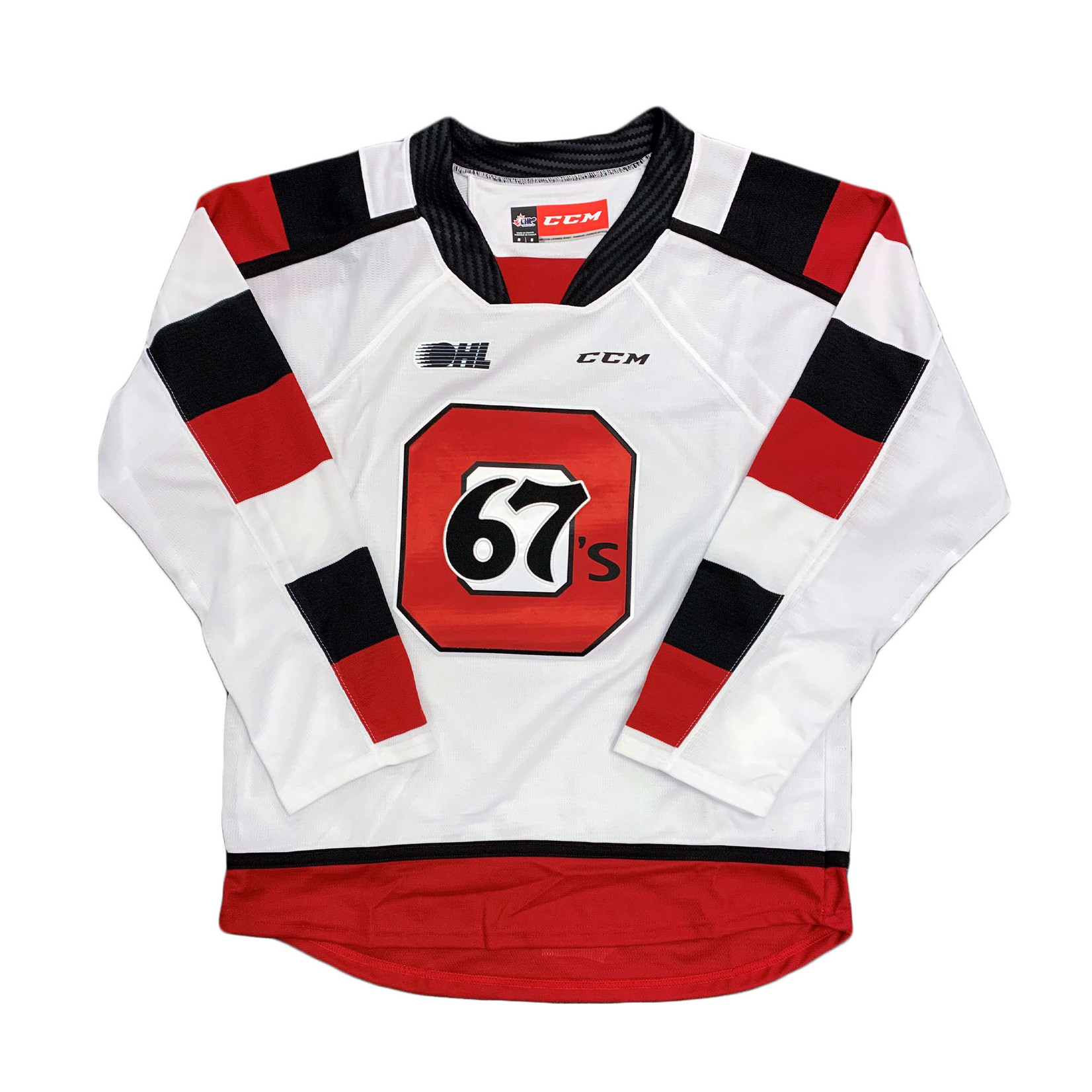 OTTAWA 67's 67's Customized White Pro Stitch Jersey
