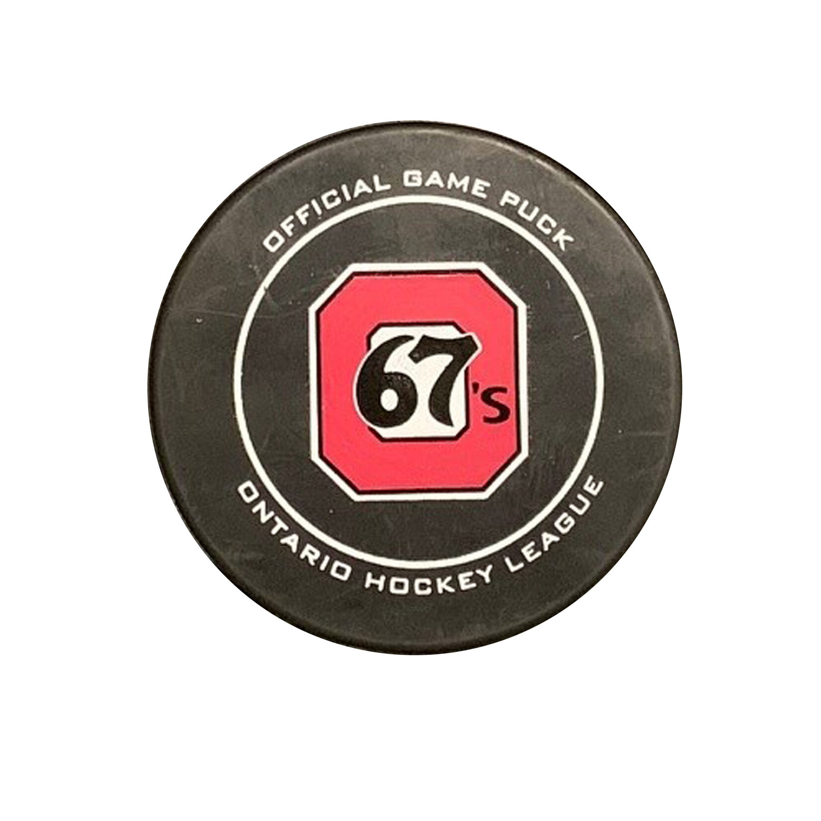 OTTAWA 67's 67's Official Game Puck