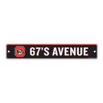 OTTAWA 67's 67's Avenue Sign