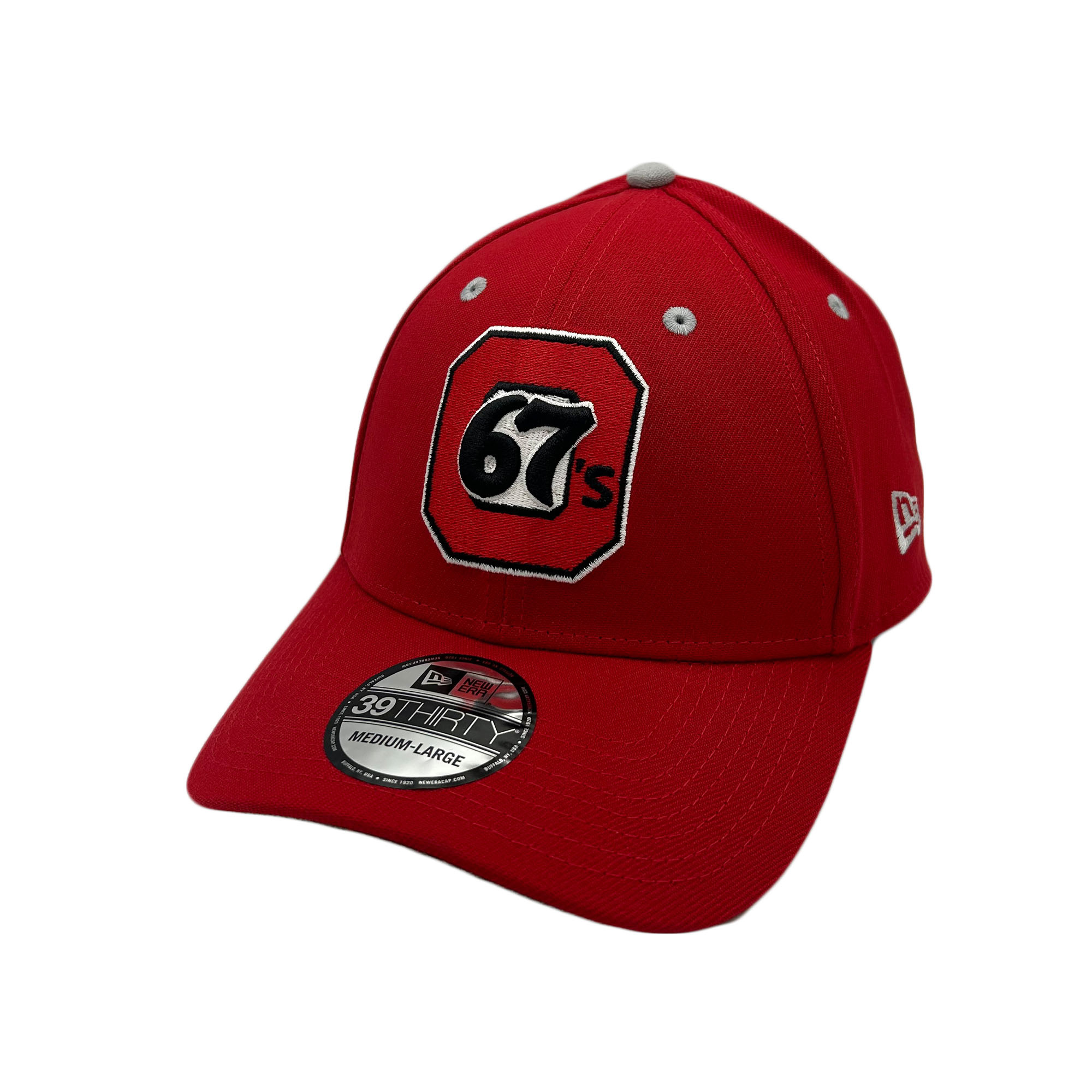 67's Post Red 3930 Hat - Lansdowne Sports
