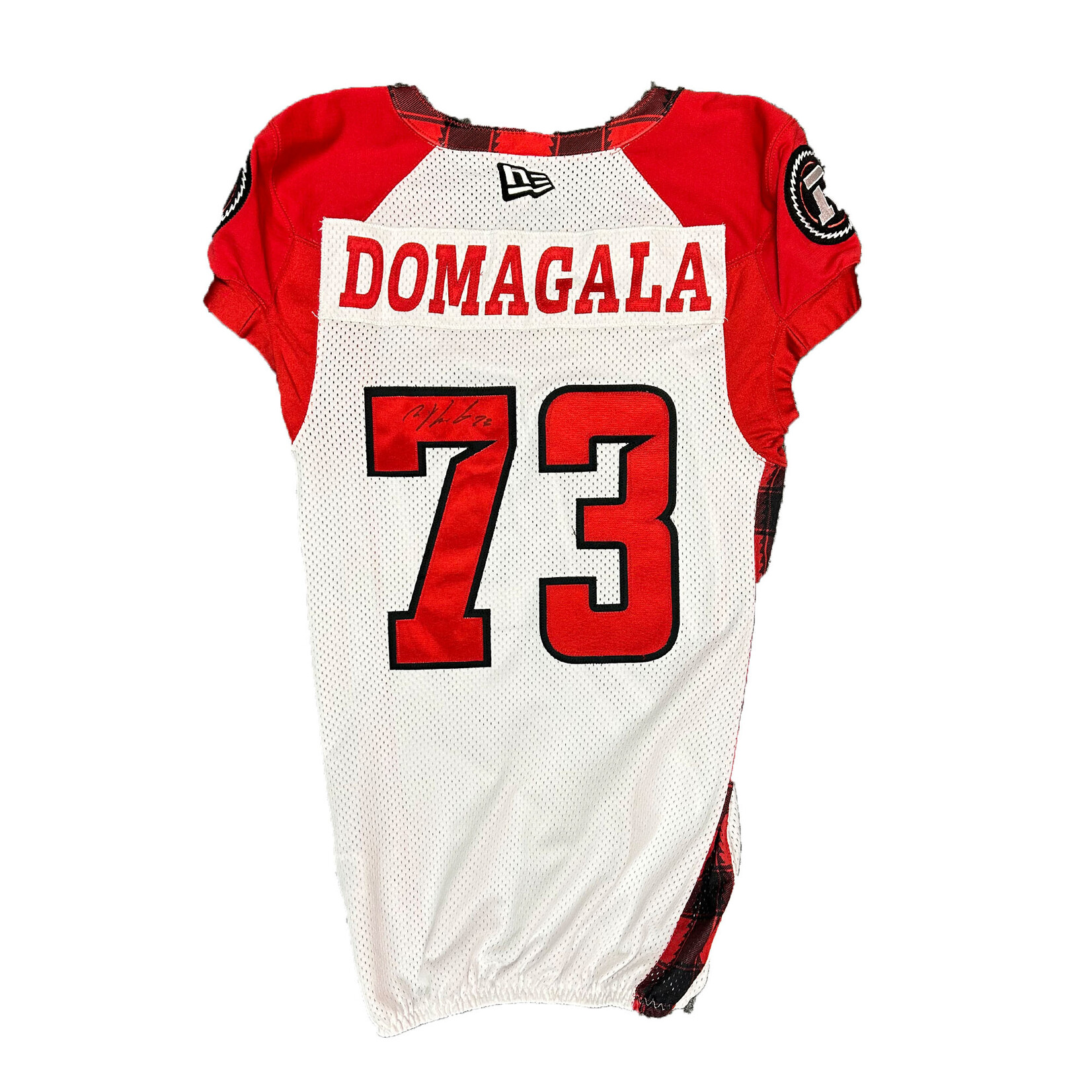 REDBLACKS REDBLACKS Domagala 2023 Game Issued Signed Jersey