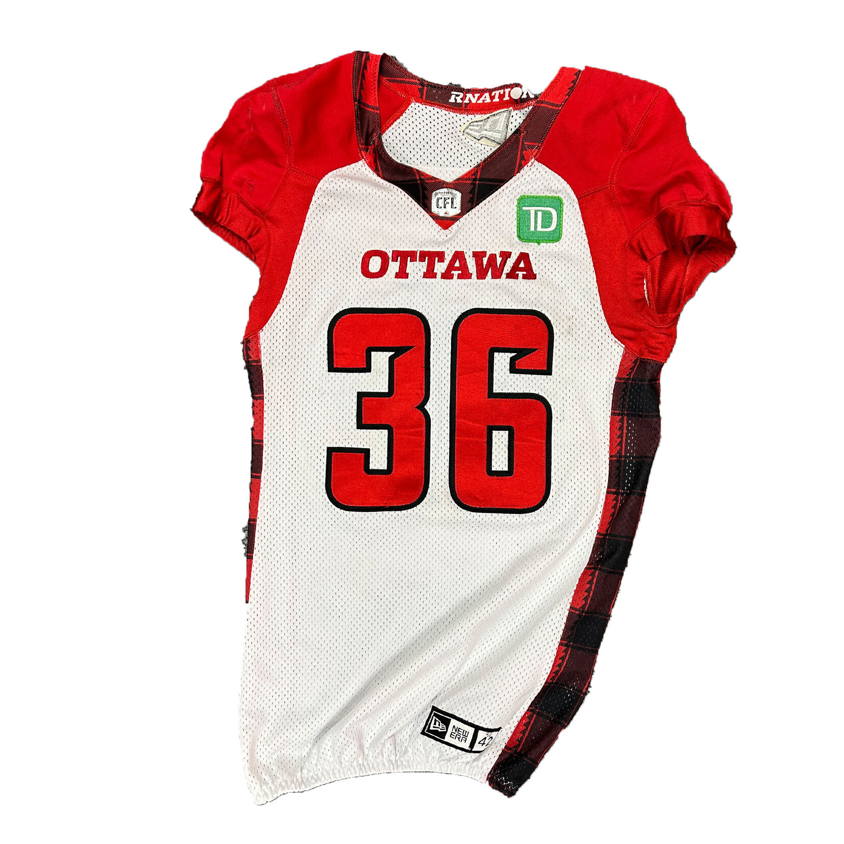 REDBLACKS REDBLACKS McGhee 2023 Game Issued Signed Jersey