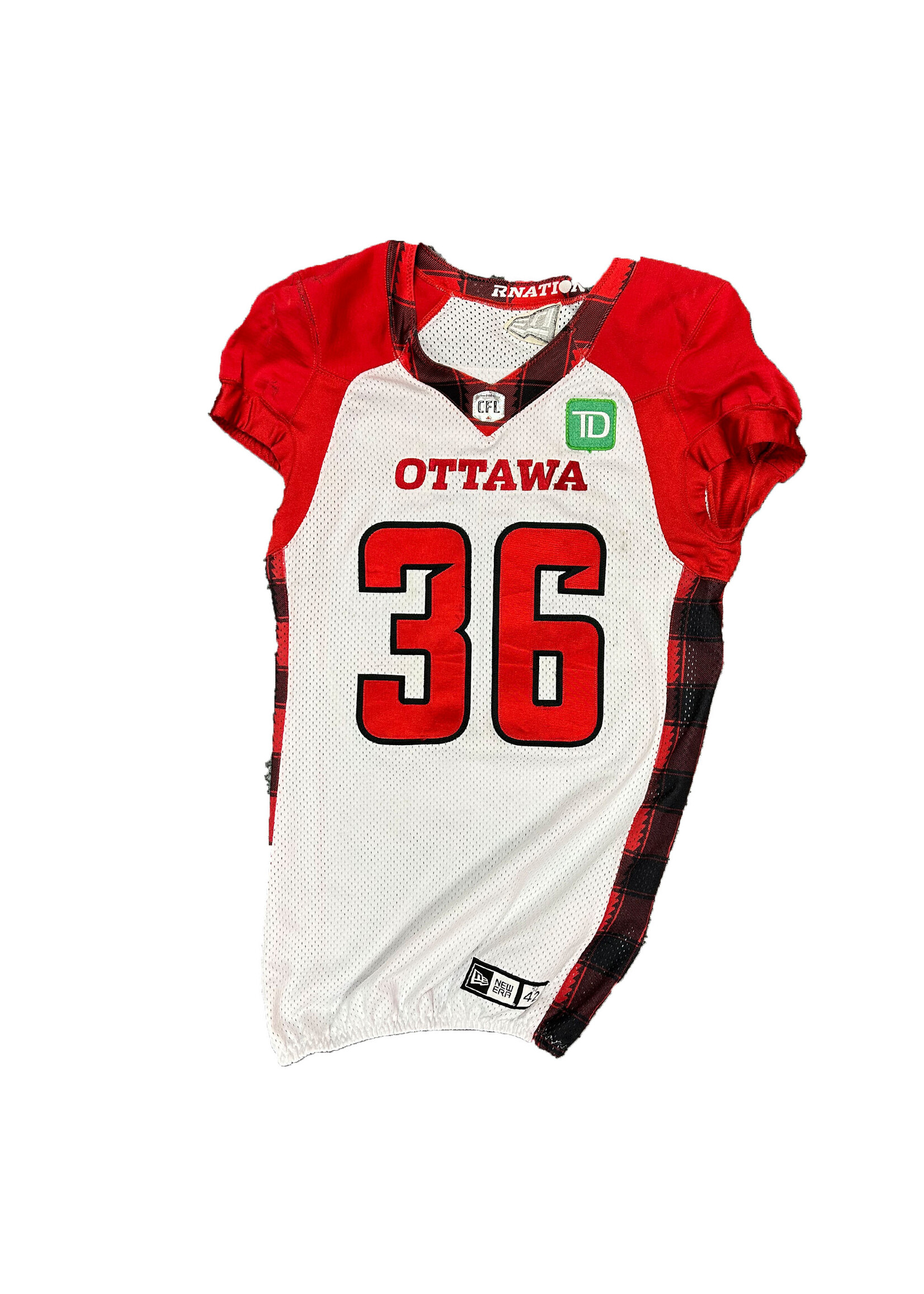 REDBLACKS McGhee 2023 Game Issued Signed Jersey Lansdowne Sports