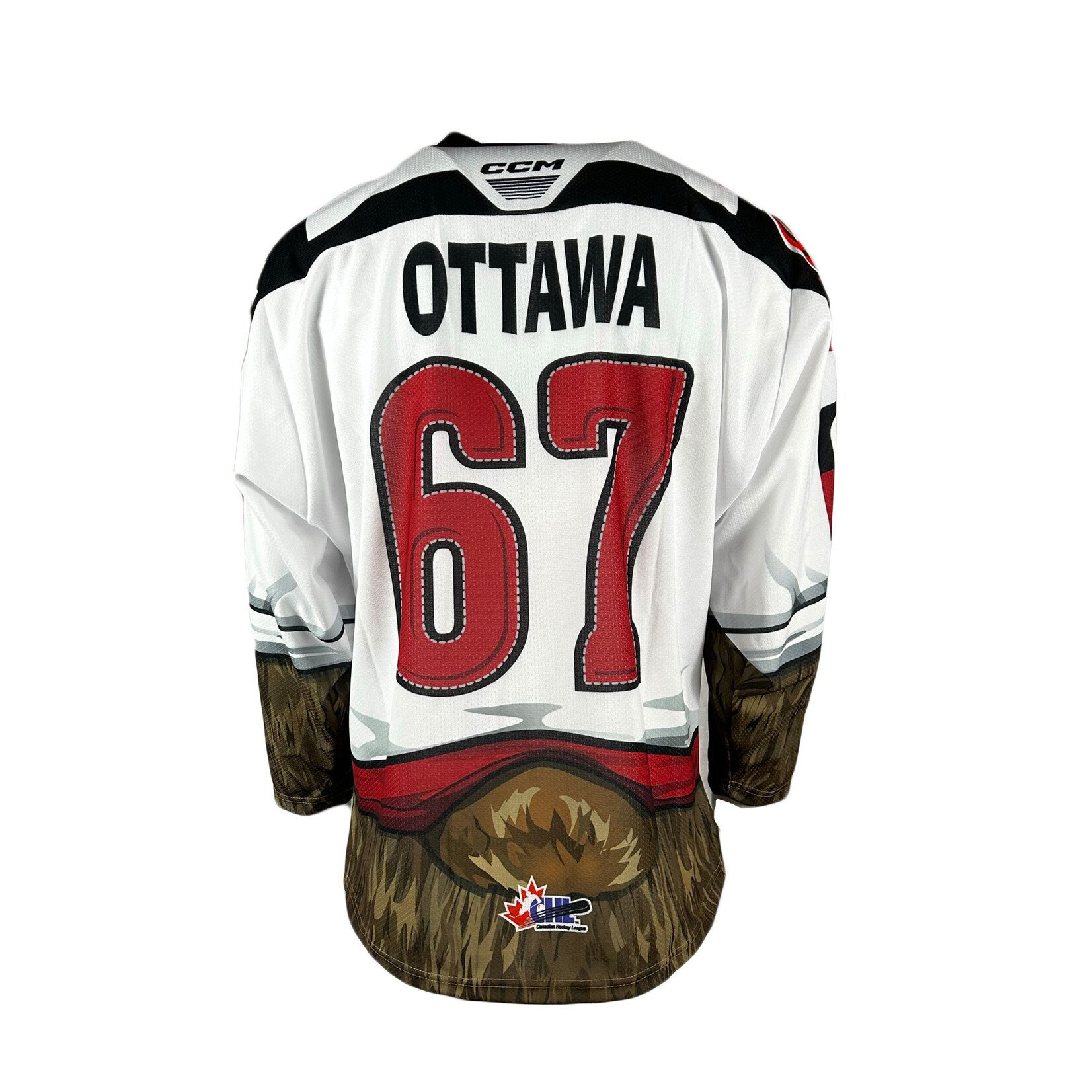 OTTAWA 67's 67's Teddy Bear Toss 2023 Replica Jersey