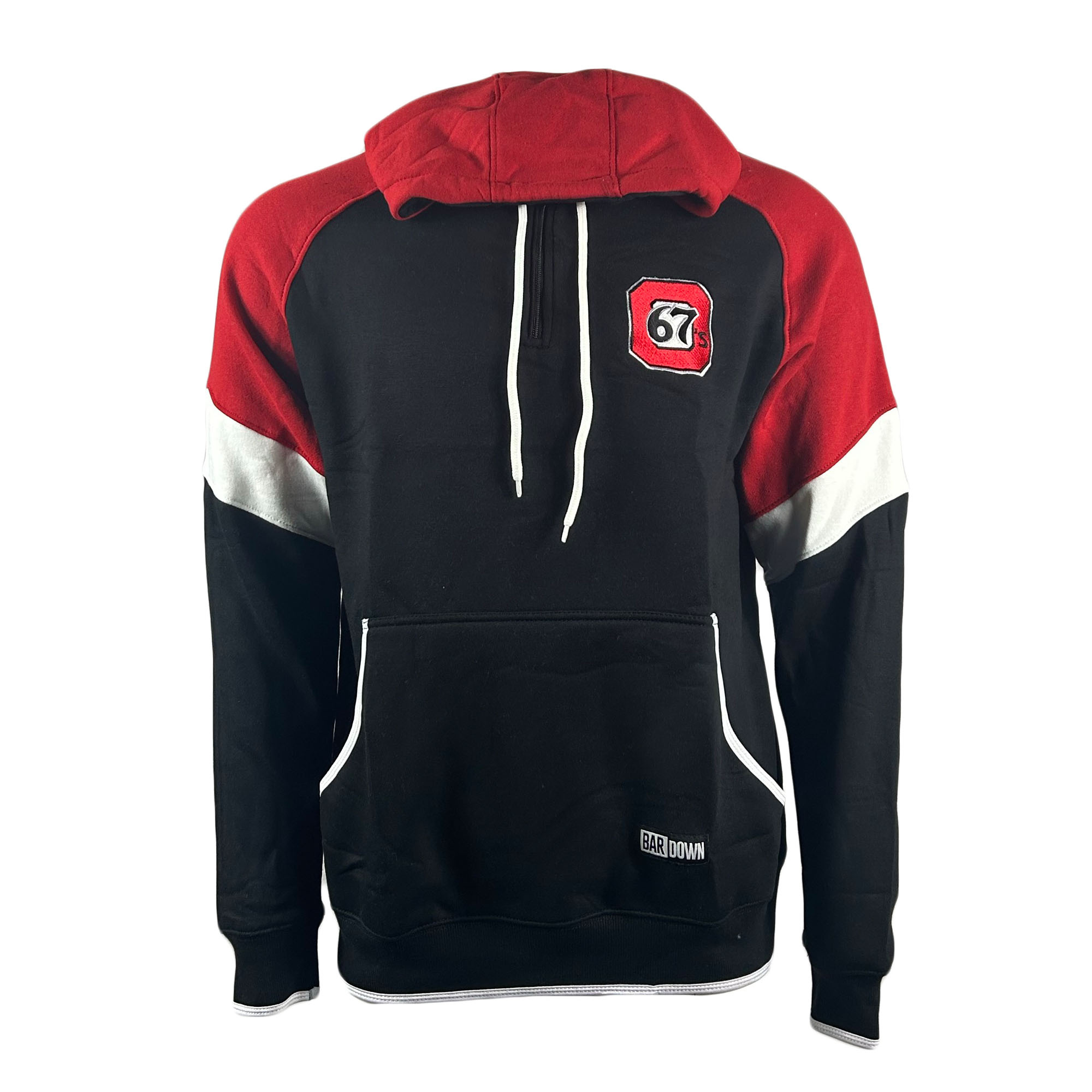 67's Admired 1/4 Zip Hoodie - Lansdowne Sports