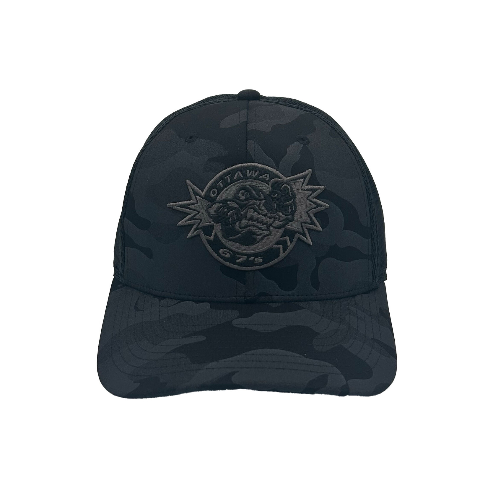 OTTAWA 67's 67's Angry Puck Blackout Hat