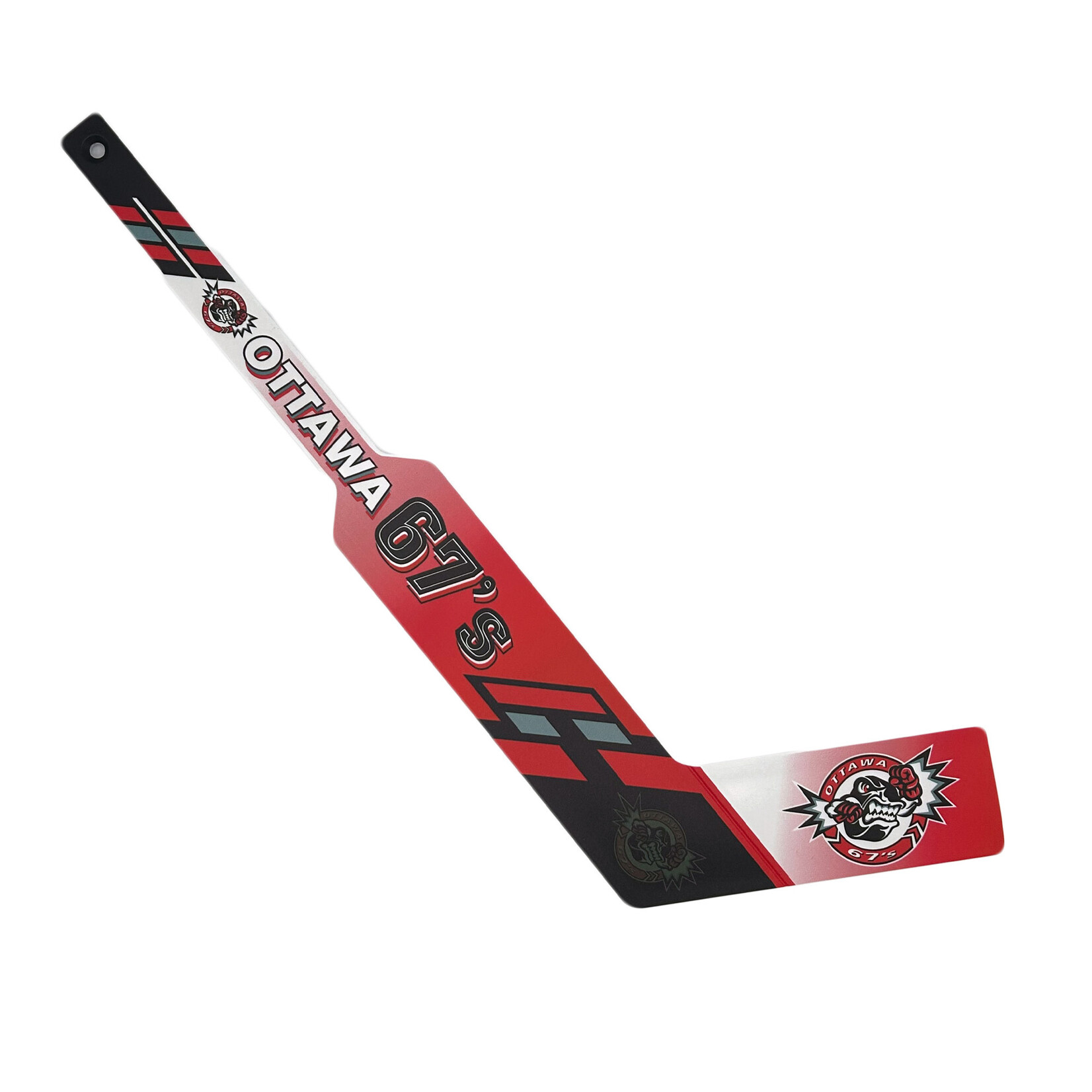 OTTAWA 67's 67's Angry Puck Mini Goalie Stick