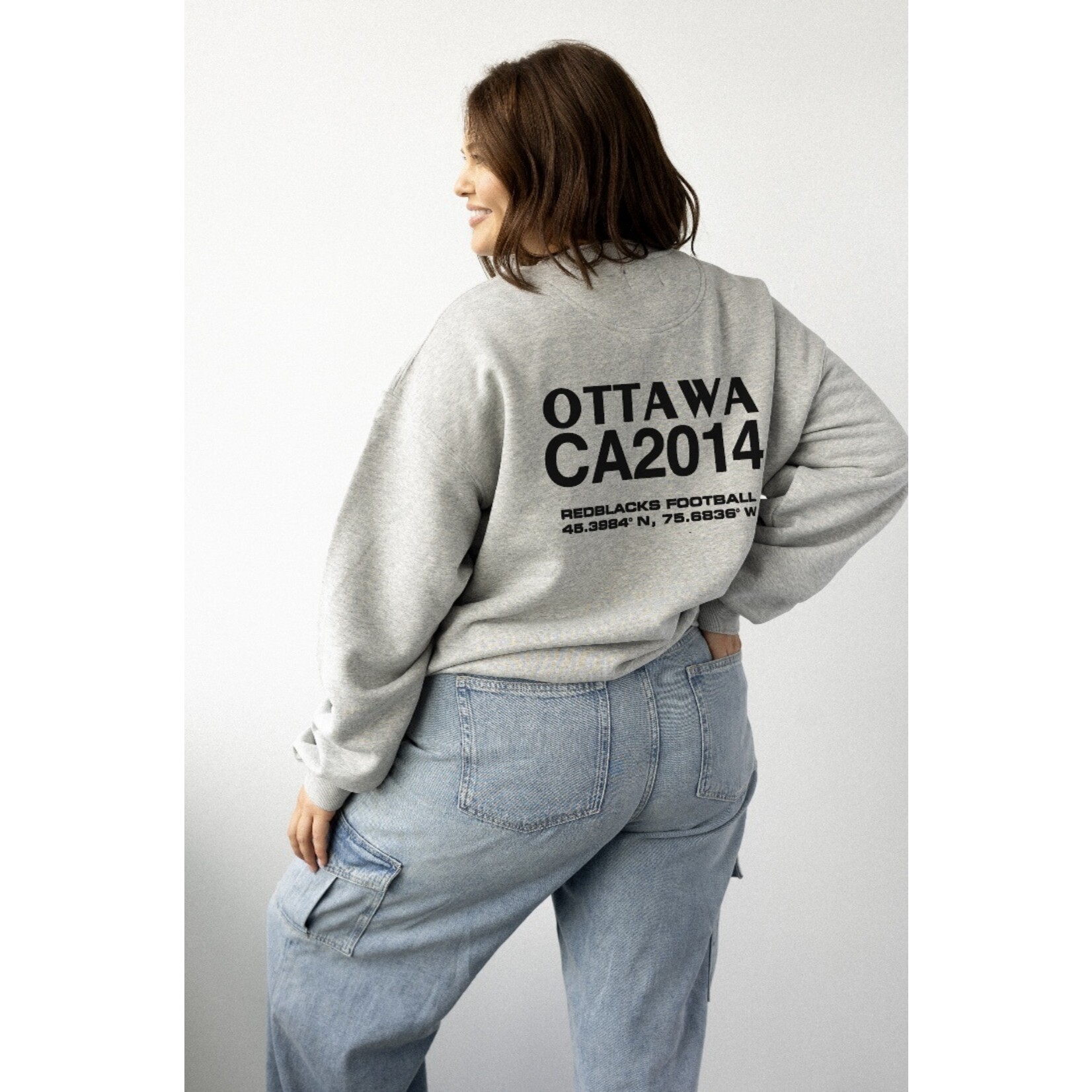 REDBLACKS REDBLACKS  Women's Modern Crew Neck