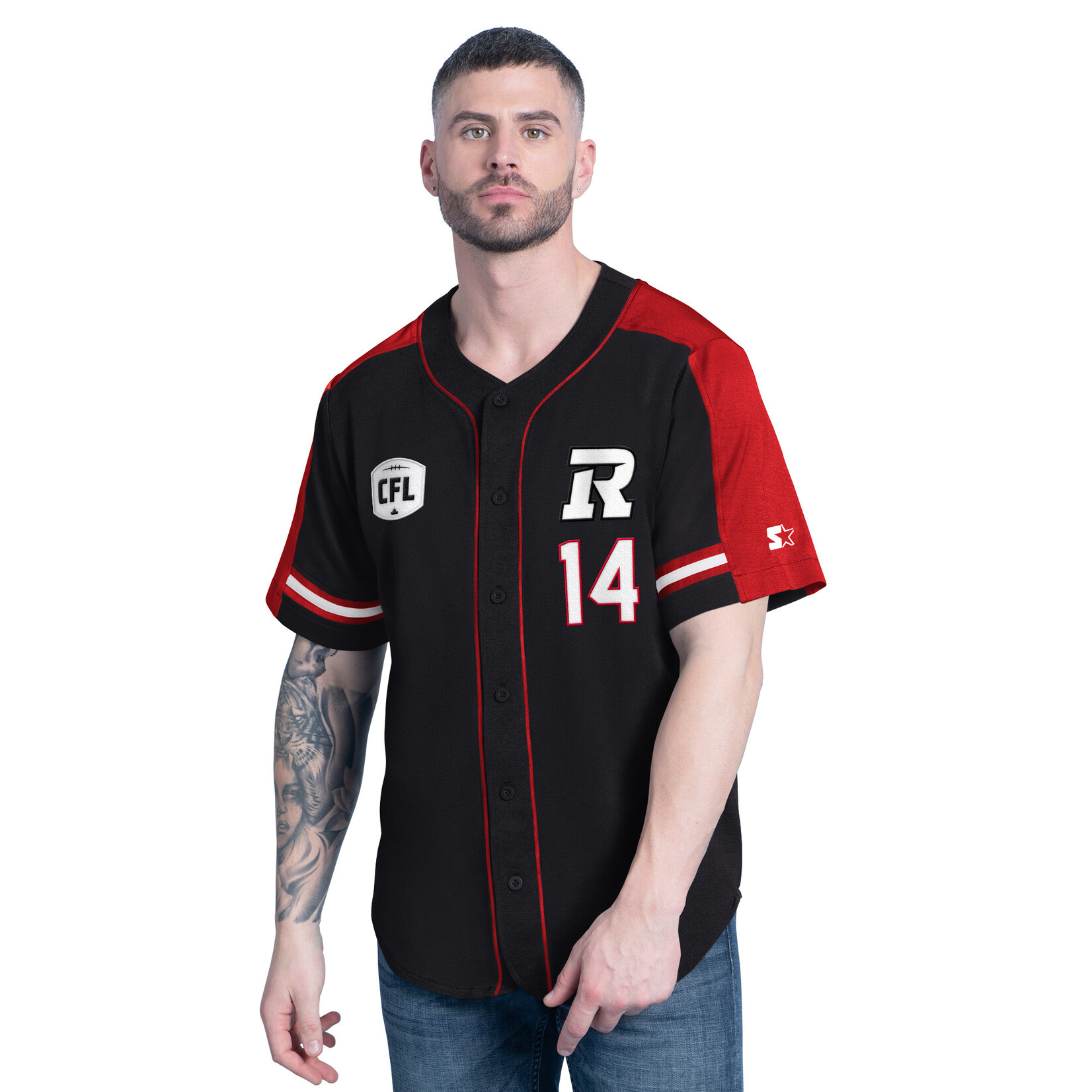 REDBLACKS REDBLACKS Trapper Baseball Jersey