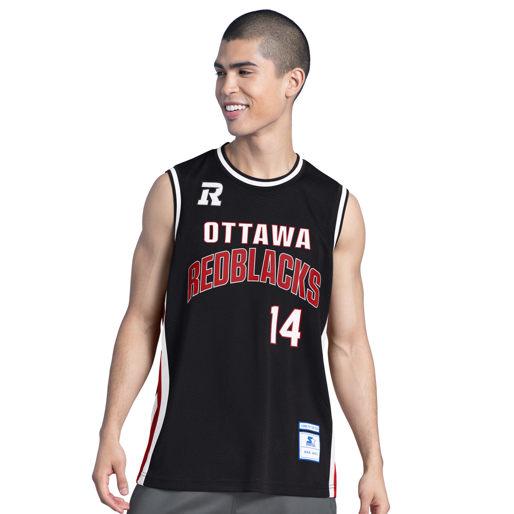 REDBLACKS REDBLACKS Jump Man Basketball Jersey