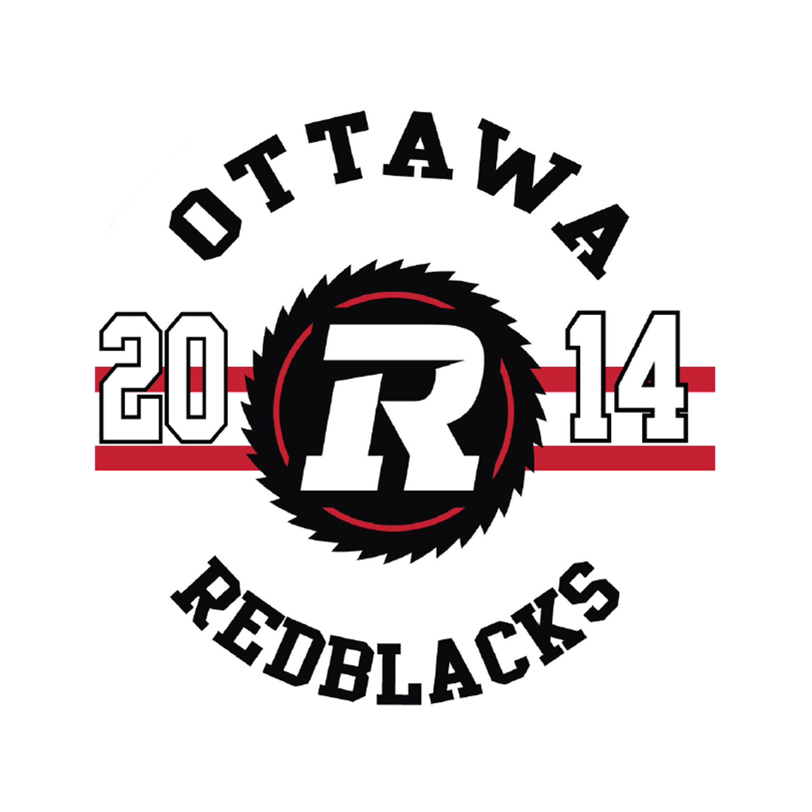 REDBLACKS REDBLACKS Crest Logo Sticker