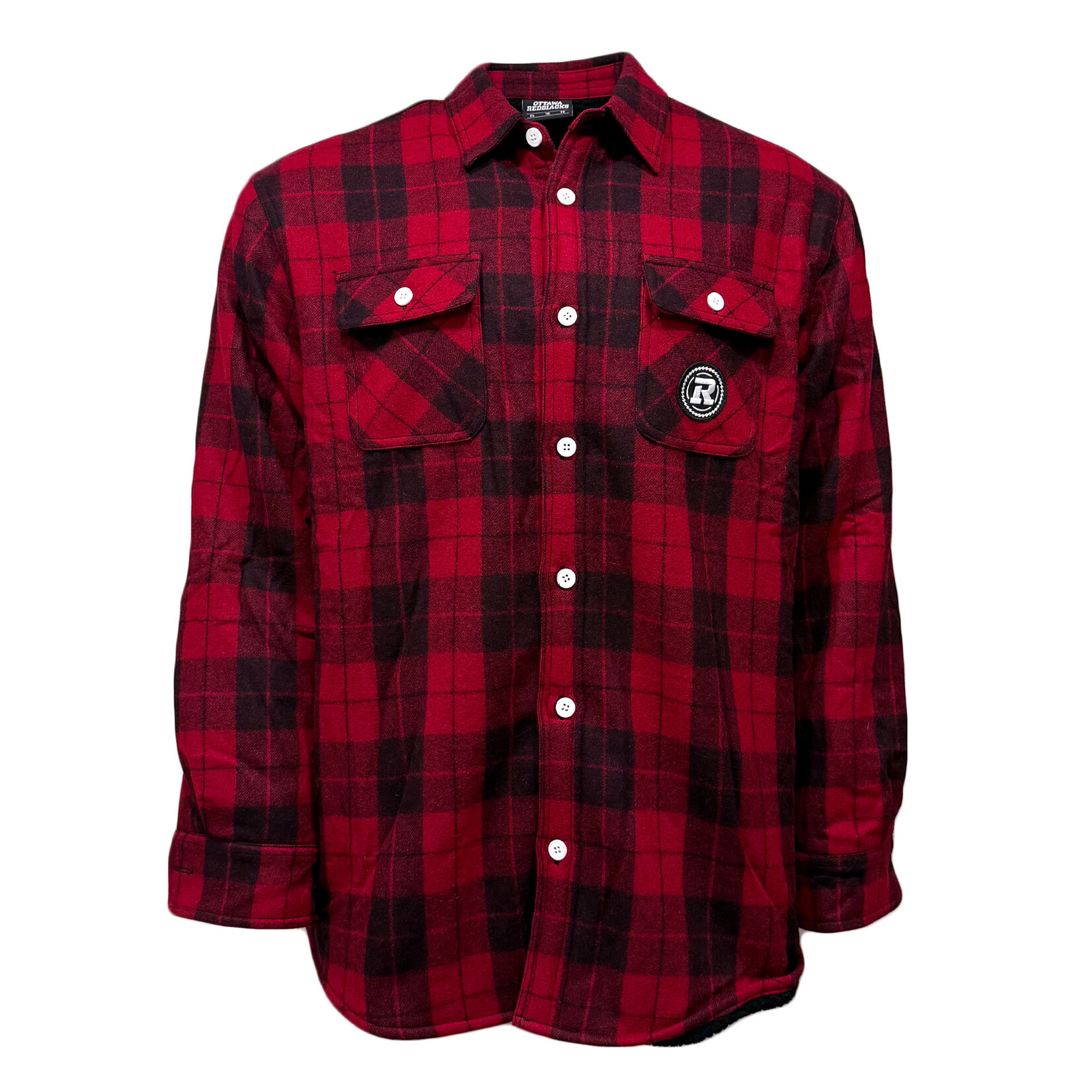 REDBLACKS REDBLACKS PLAID SHERPA JACKET