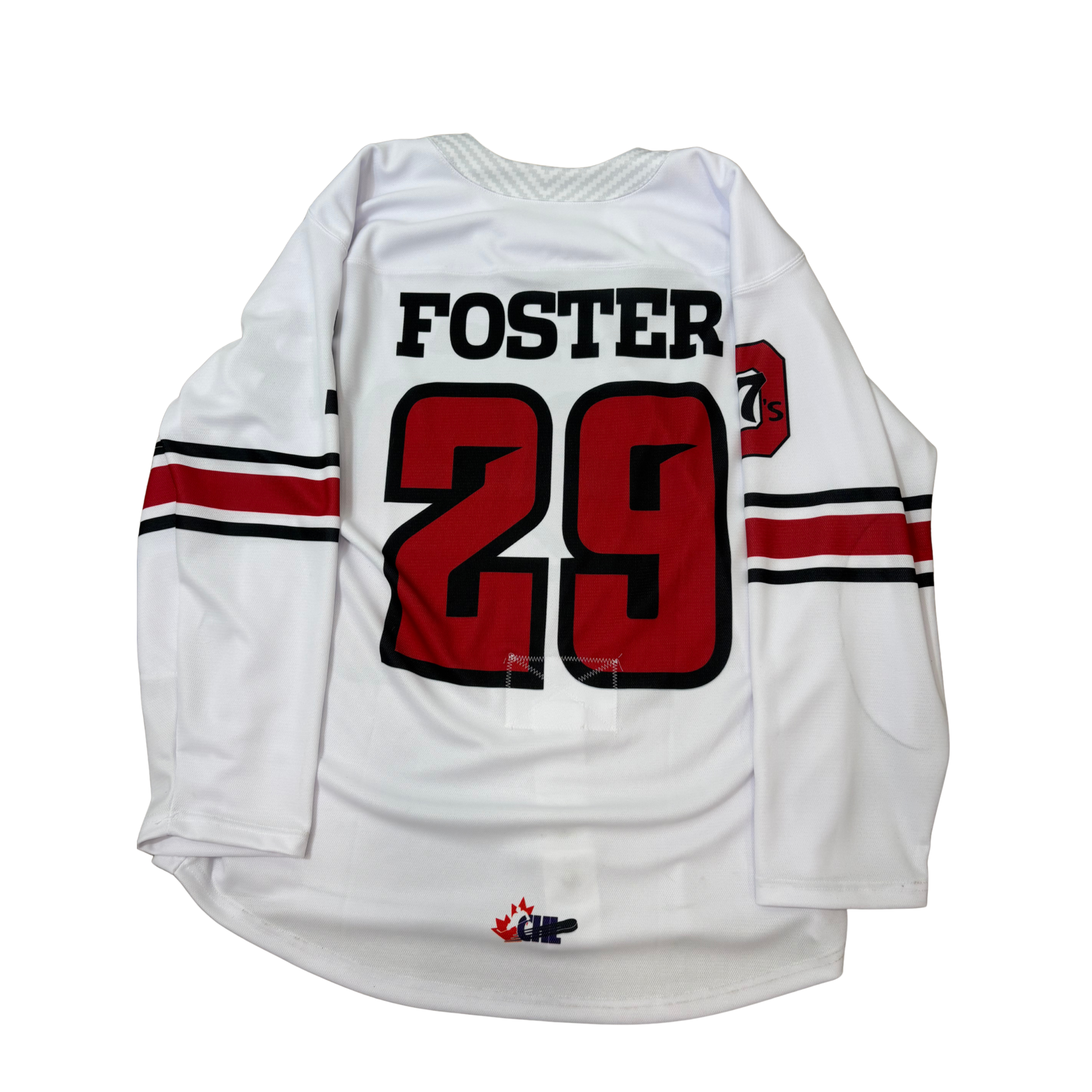 OTTAWA 67's 67's REDBLACKS Crossover Foster Game Issued Jersey
