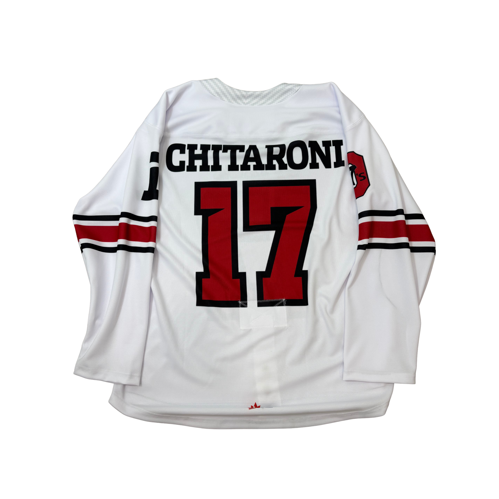 67's REDBLACKS Crossover Chitaroni Game Issued Jersey