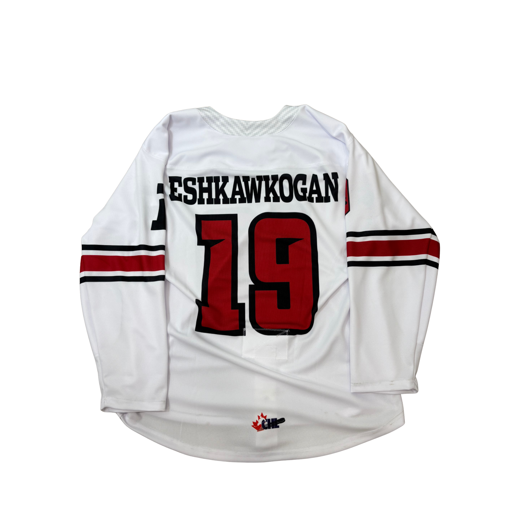 OTTAWA 67's 67's REDBLACKS Crossover Eshkakogan Game Issued Jersey