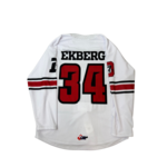 OTTAWA 67's 67's REDBLACKS Crossover Ekberg Game Issued Jersey