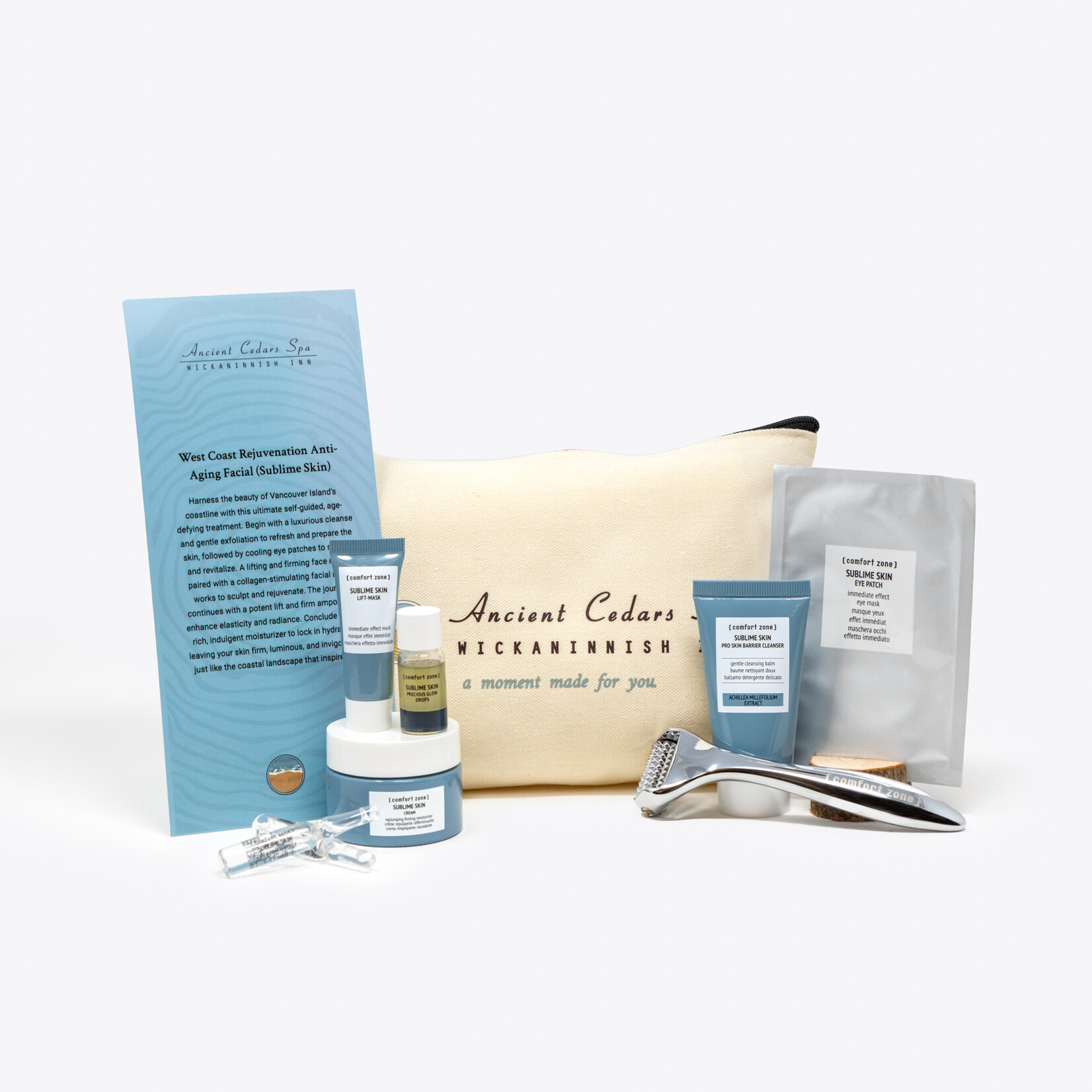 Comfort Zone West Coast Rejuvenation Facial Experience | Self Guided Kit