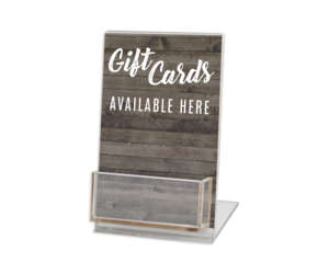 card stands for display cases Countertop Card Spinner Wood Display 12 Pocket Rotating Stand — Clubcard  Printing USA main image 0