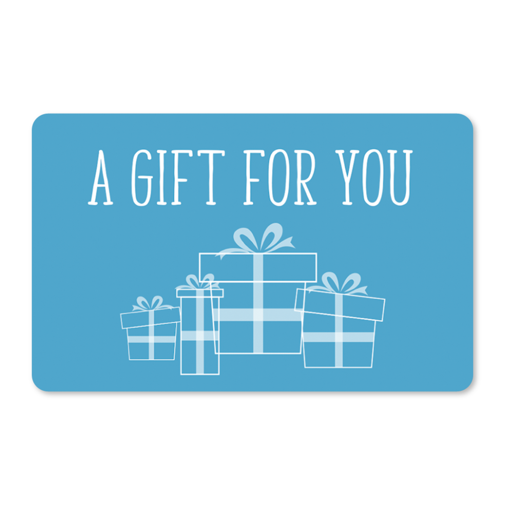 Gift Cards - Blue Presents