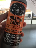 RANDYS RANDY’S CLEANER ORANGE LABEL