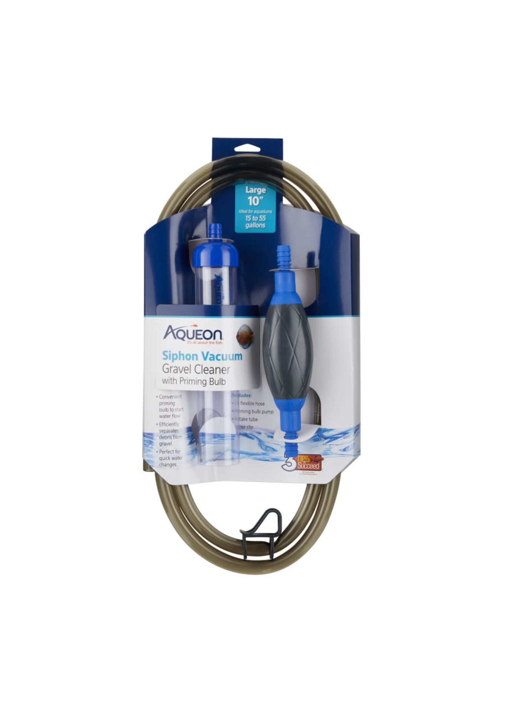 Aqueon GRAVEL VACUUM W BULB 10 IN