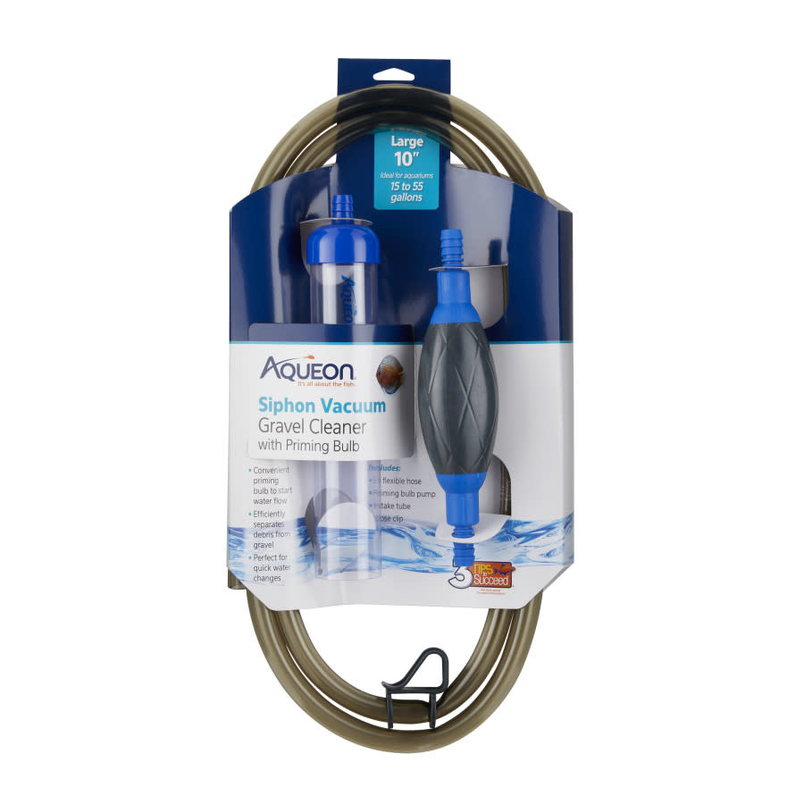 GRAVEL VACUUM W BULB 10 IN