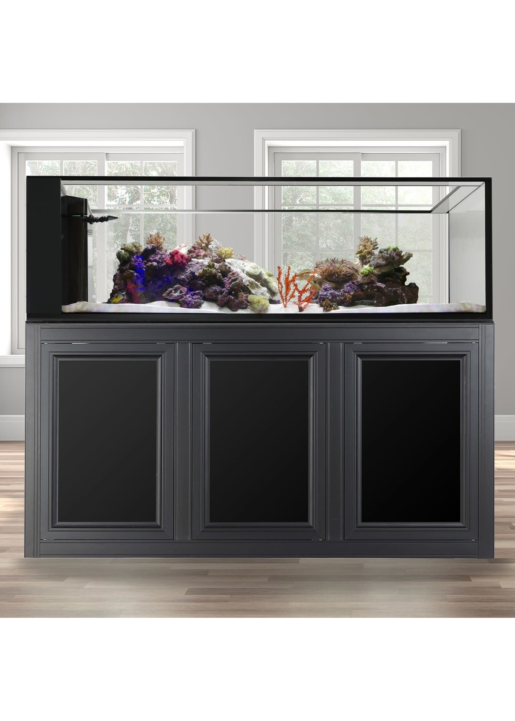 Innovative Marine IM INT 200 PENINSULA AQUARIUM W/ APS STAND BLACK (MADE TO ORDER)